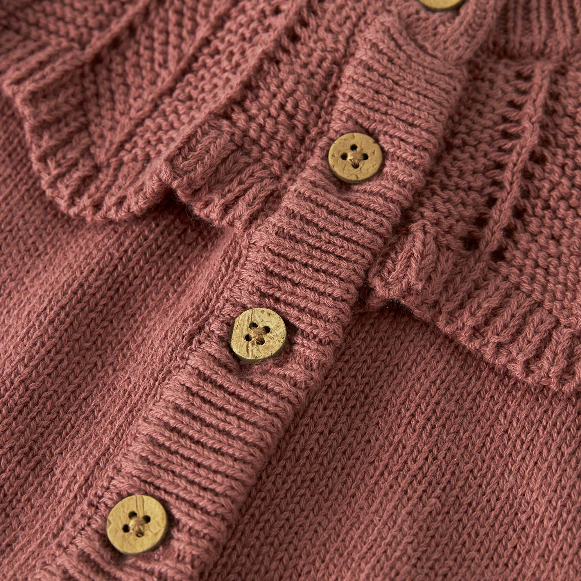 Sweat-, Fleece- & Strickjacken, Lil' Atelier, Pink – Produktansicht