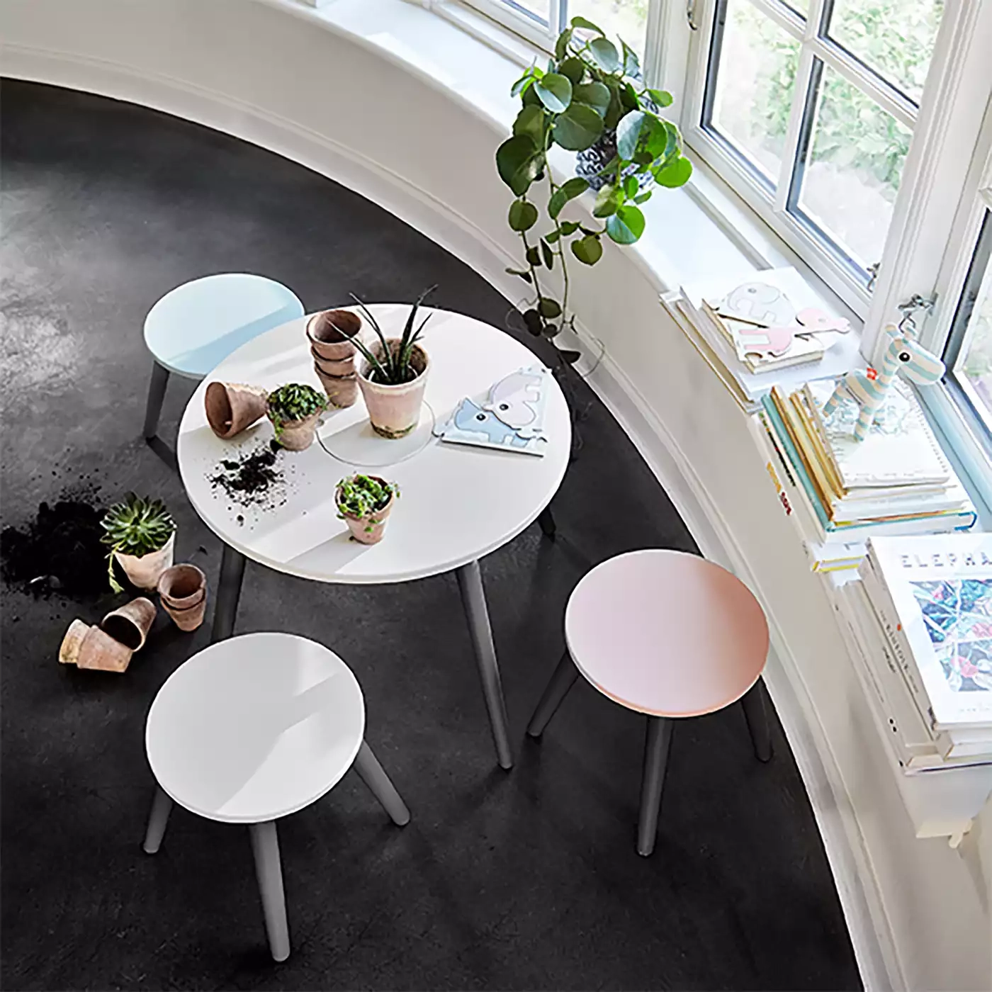 Kinderstühle & Kindersessel, done by deer, Blau – Besonderheit: ideal für jeden Kinderspielbereich