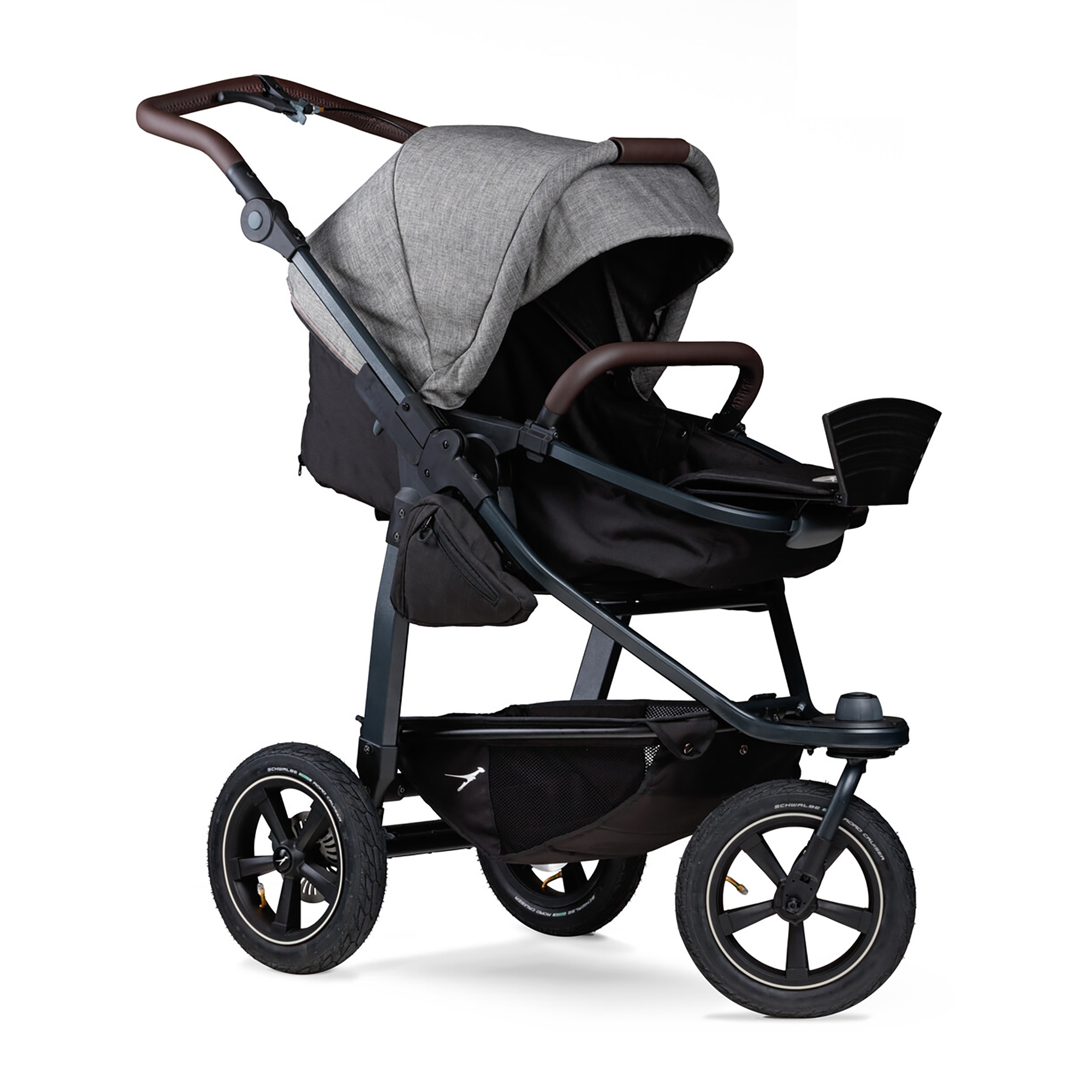 Kombi-Kinderwagen, TFK, Grau – Produktansicht