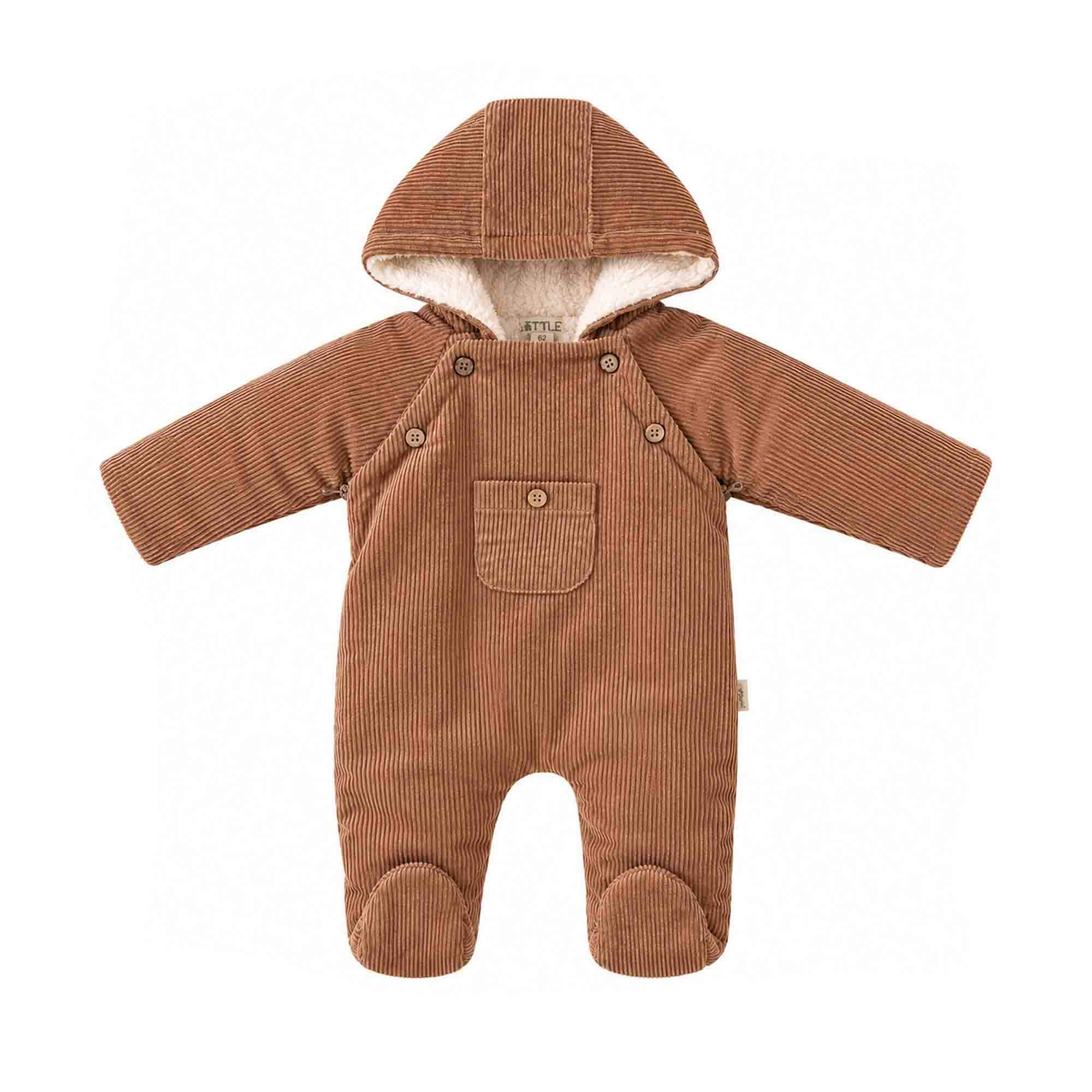 Overalls, LITTLE, Beige – Besonderheit: aus 100% Baumwolle
