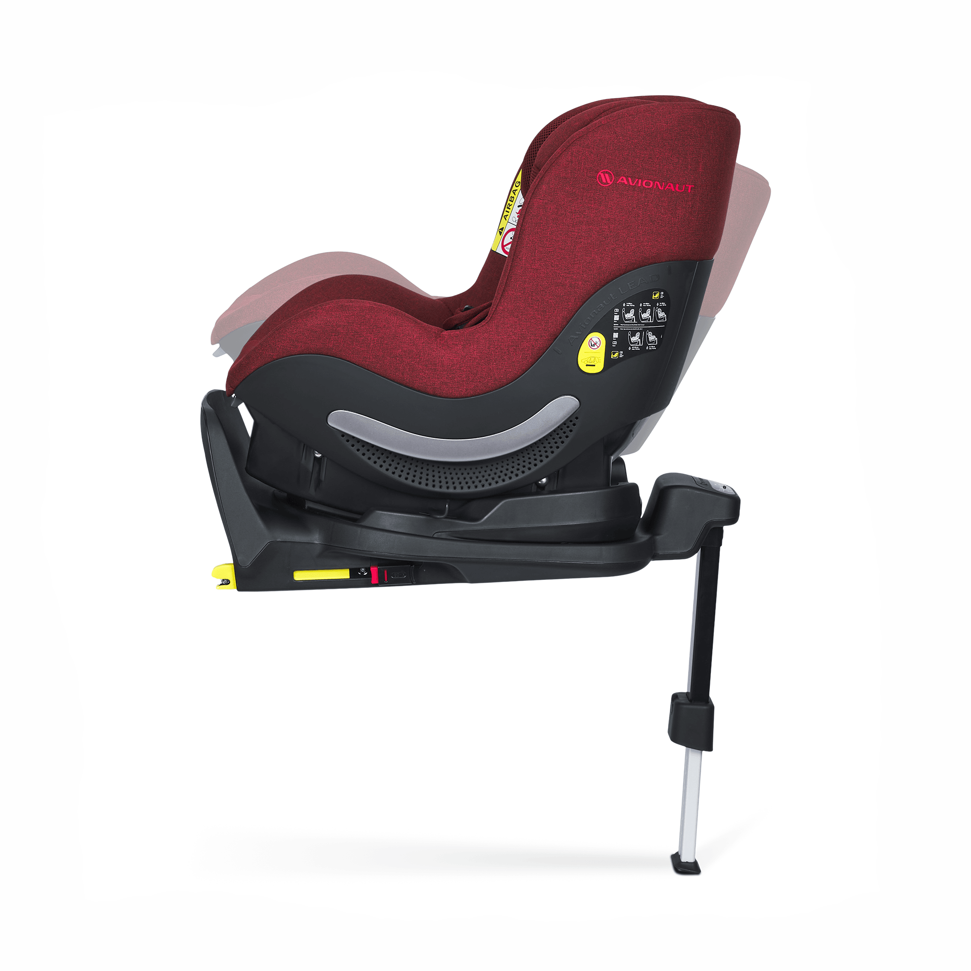Reboarder 0-18 kg, Gruppe 0+/1, AVIONAUT, Rot – Produktansicht