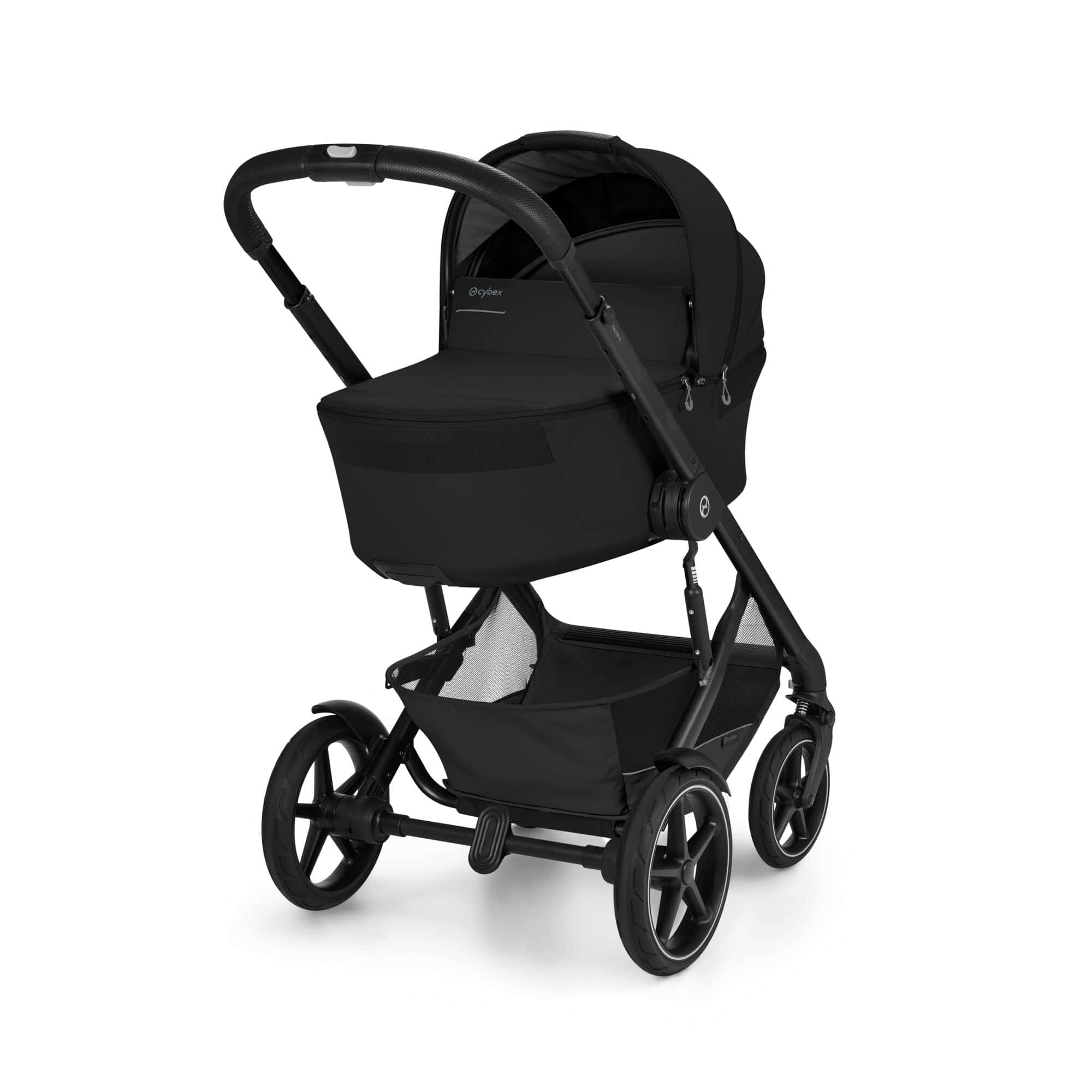Kombi-Kinderwagen, cybex, Schwarz – Produktansicht