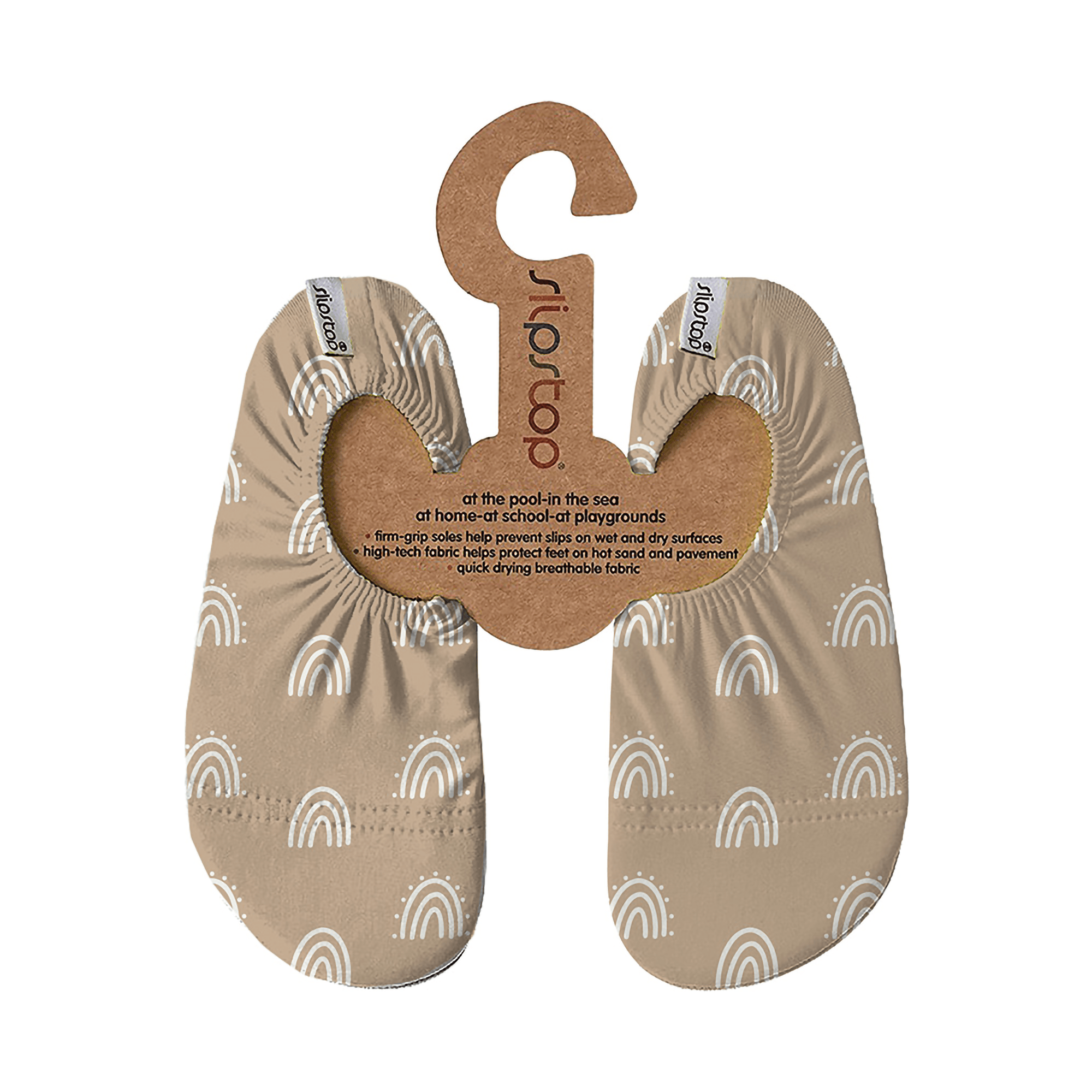 slipstop Badeschuh Caramel Junior | in Braun | BabyOne