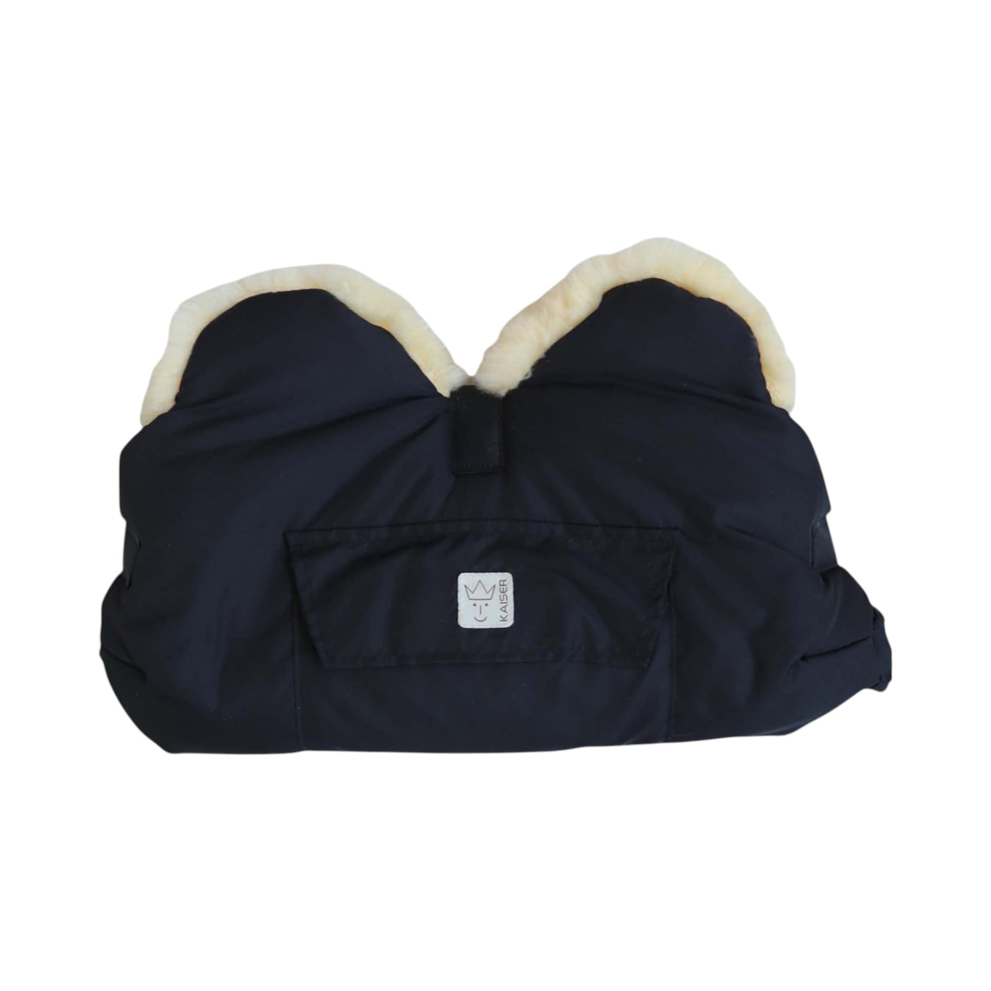 Handwärmer, KAISER, Schwarz – Besonderheit: Innenmaterial aus Lammfell