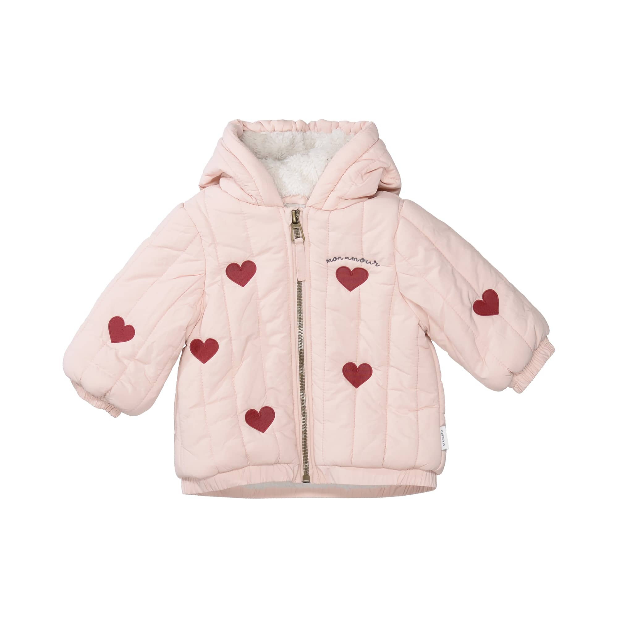 Winterjacken, STACCATO, Pink – Besonderheit: aus 100% Nylon