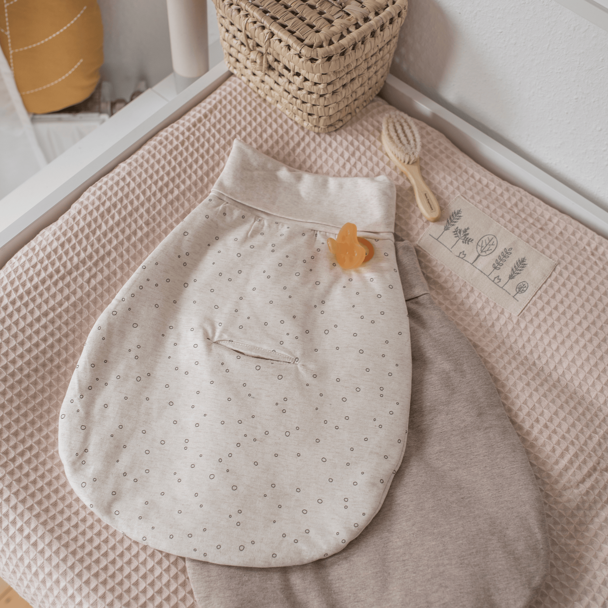 Pucksäcke, DIMO, Beige – Produktansicht