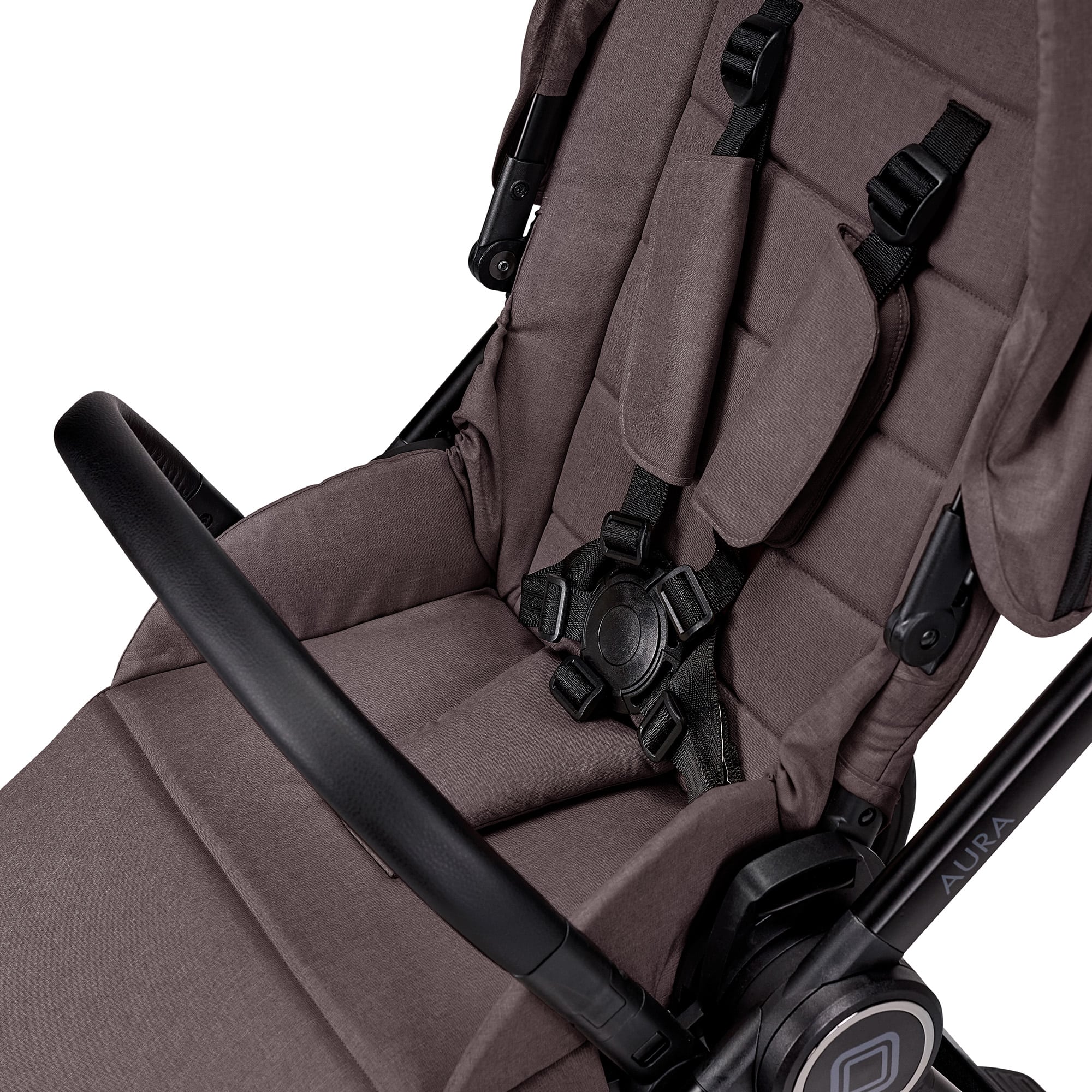 Kombi-Kinderwagen, MOON, Braun – Produktansicht