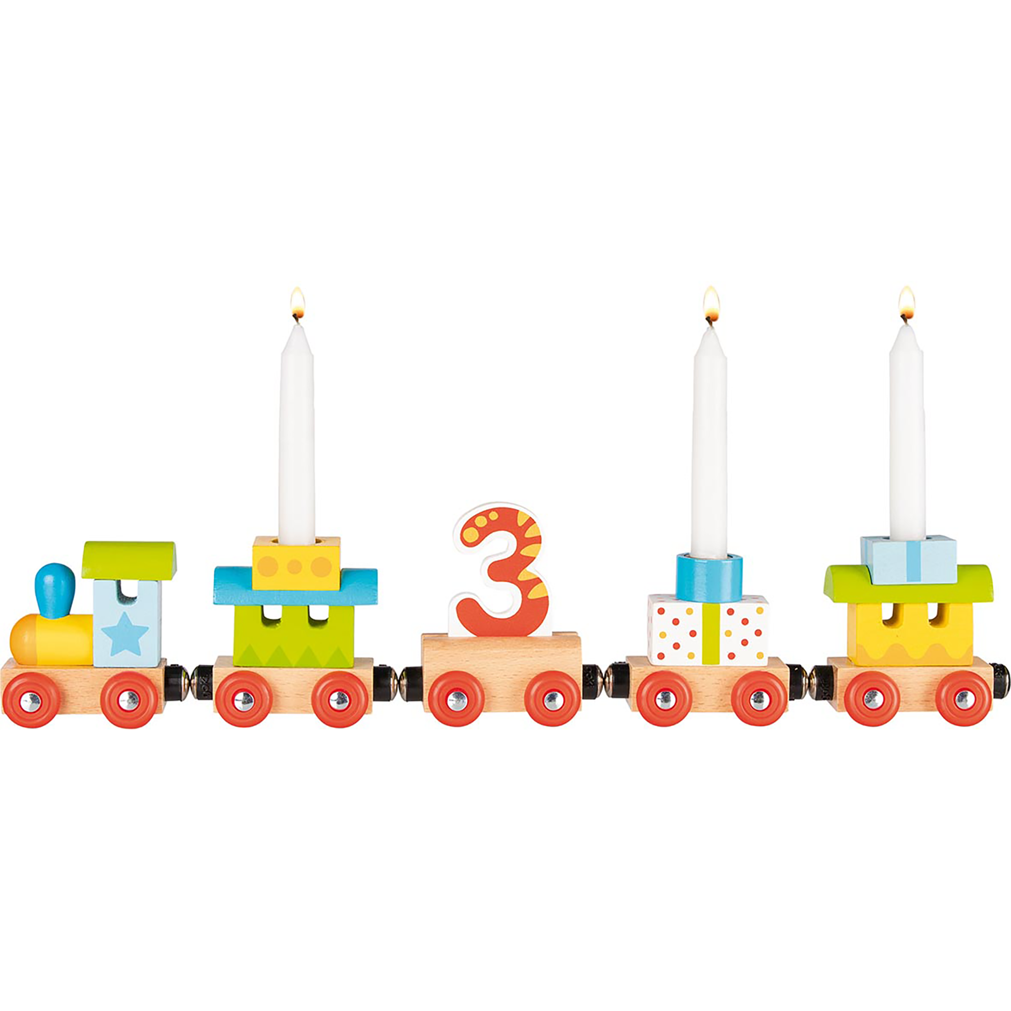 Holzspielzeug, GOLLNEST, Mehrfarbig – Besonderheit: mit Magnetverbindungen