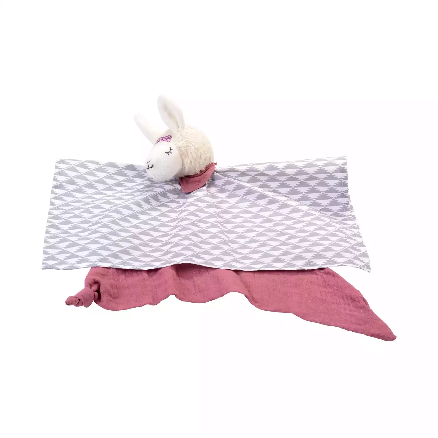 Schmusetücher, kikadu, Pink – Produktansicht
