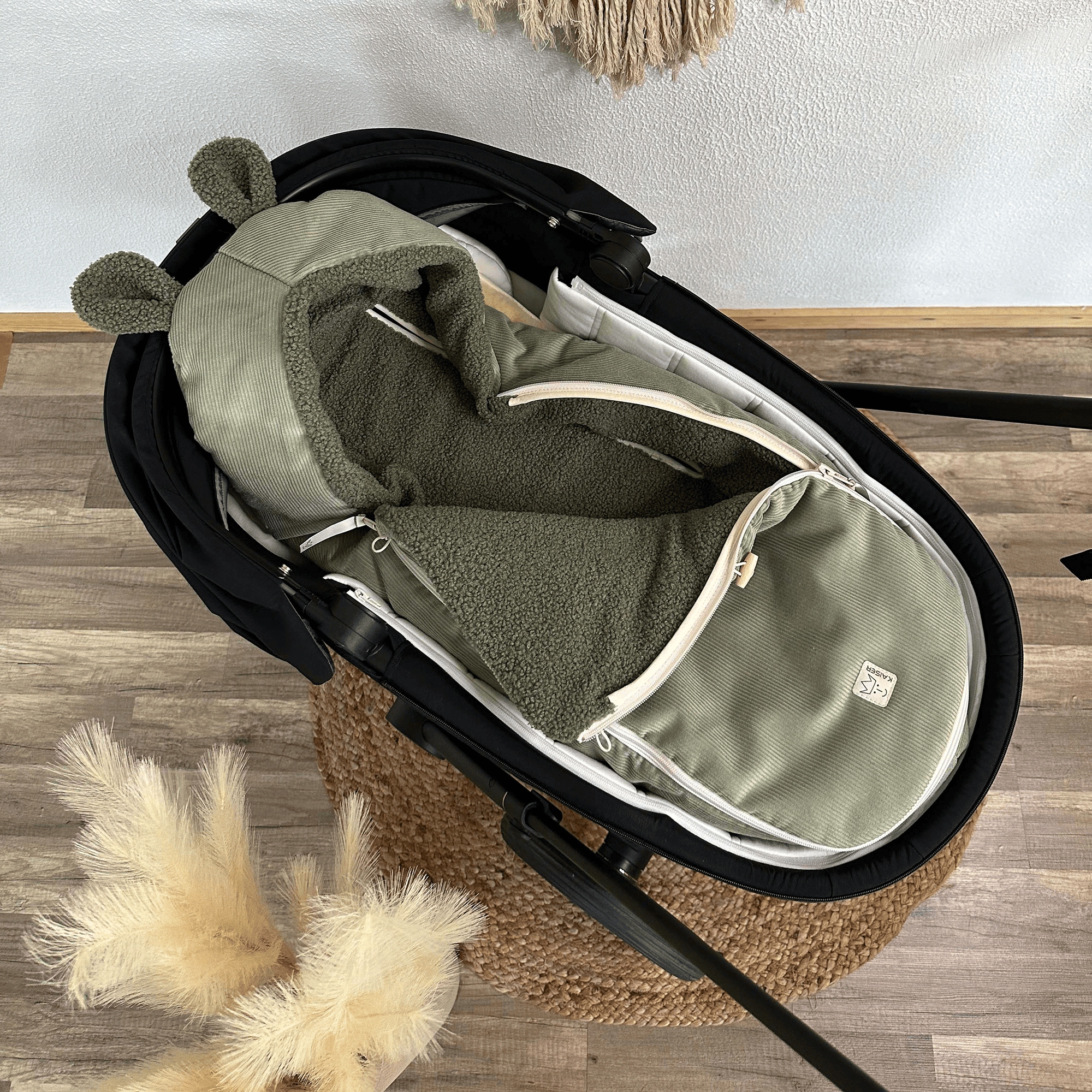 Fußsäcke, KAISER, Grün – Produktansicht