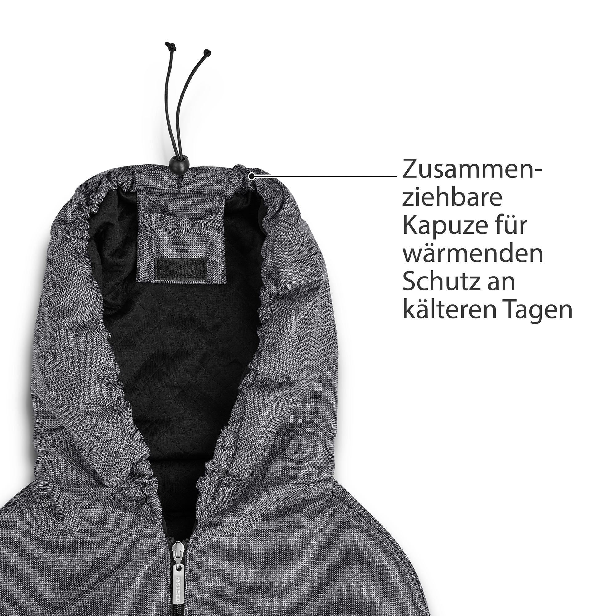 Fußsäcke, ABC DESIGN, Grau – Produktansicht