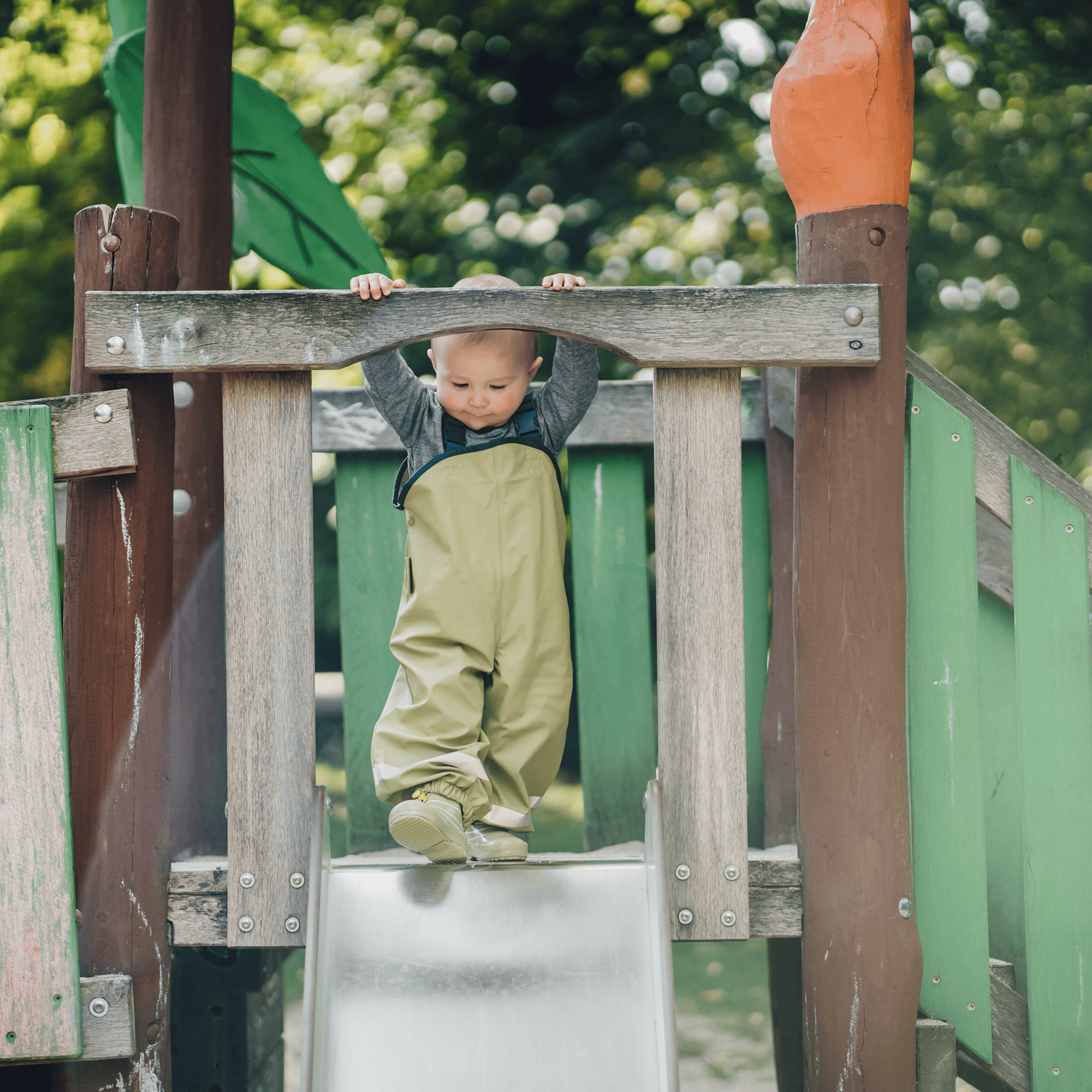 Matschhose, Playshoes, Grün – Produktansicht