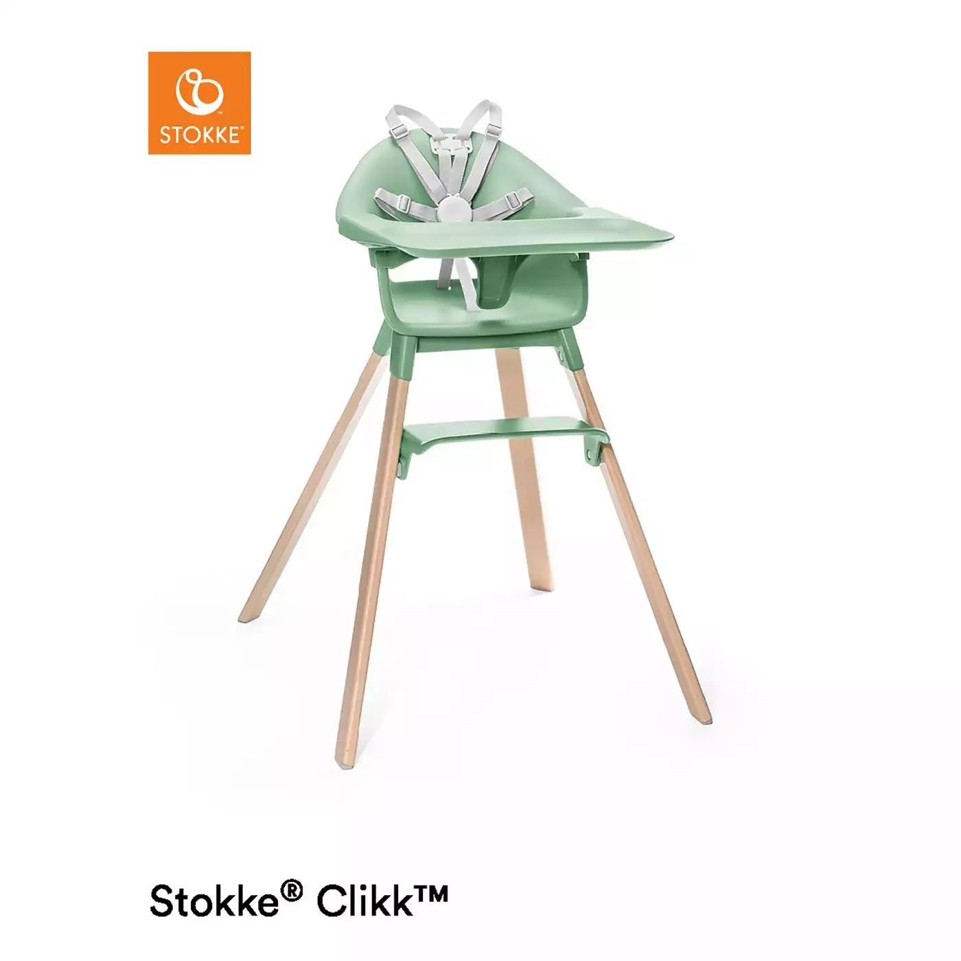 Treppenhochstühle, STOKKE, Grün – Produktansicht