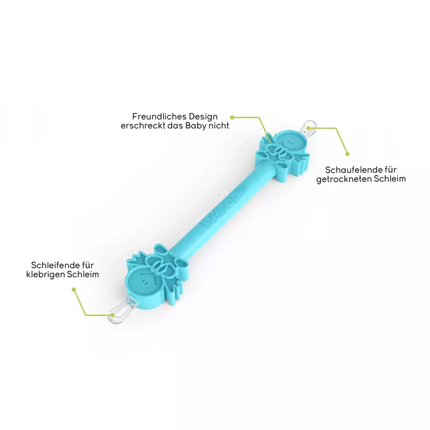 Nasensauger, reer, Blau – Produktansicht