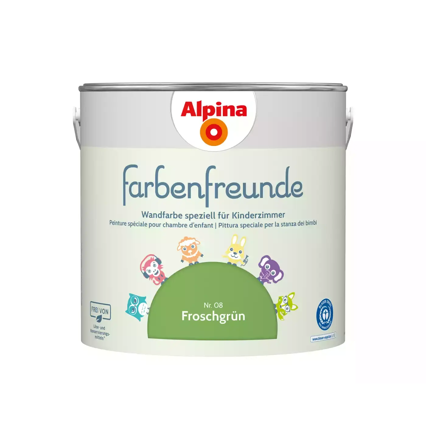 Farbenfreunde Froschgrün Nr. 08 Alpina Grün Grün 2000579709807 1
