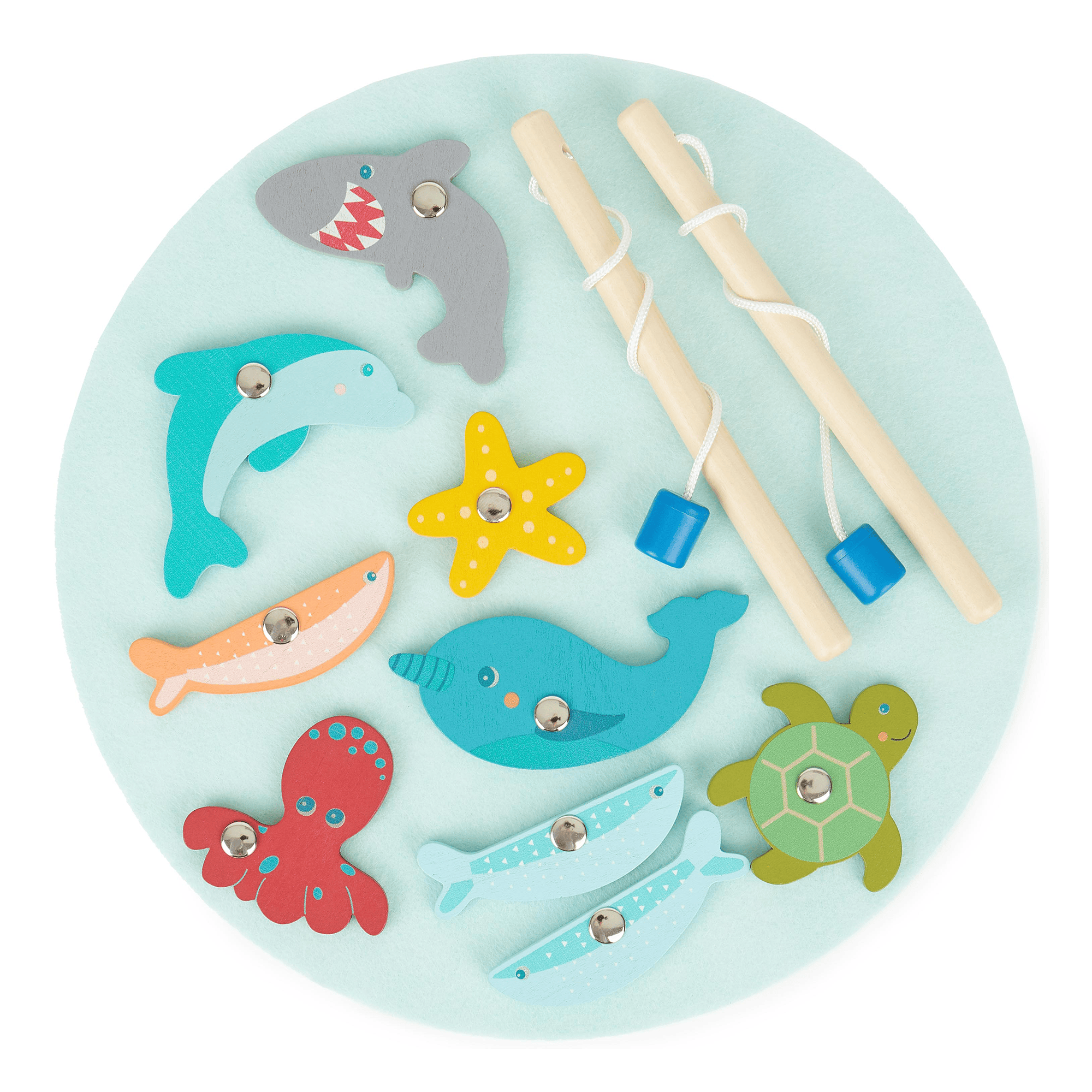 Produkte, bieco, Blau – Besonderheit: Magnete zum Fangen der Fische