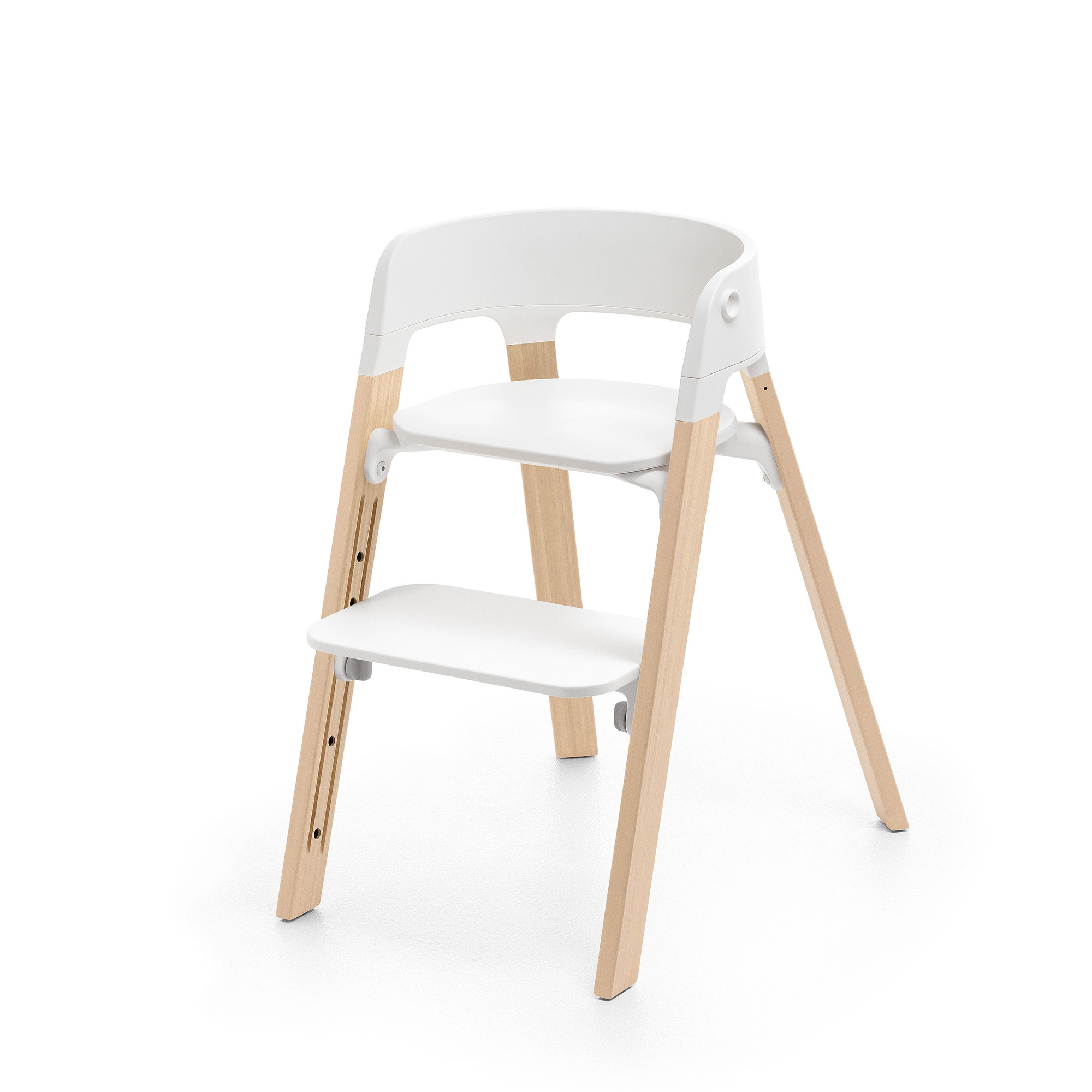 Treppenhochstühle, STOKKE, Weiß – Produktansicht
