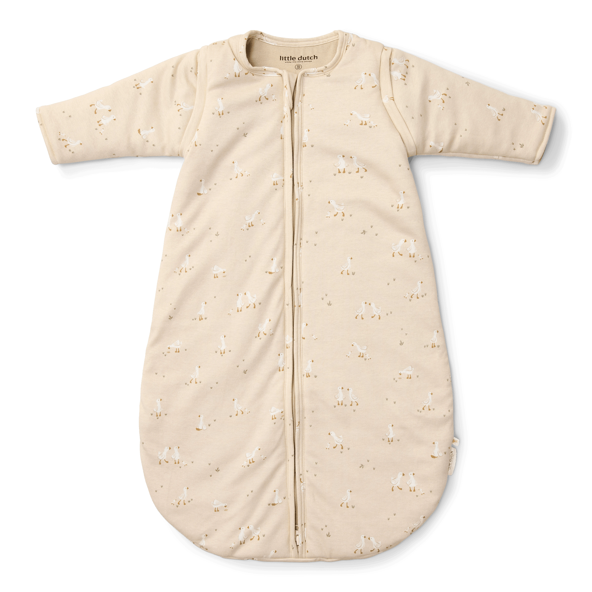 Winterschlafsäcke, LITTLE DUTCH, Beige – Besonderheit: Außenmaterial aus 100% Baumwolle