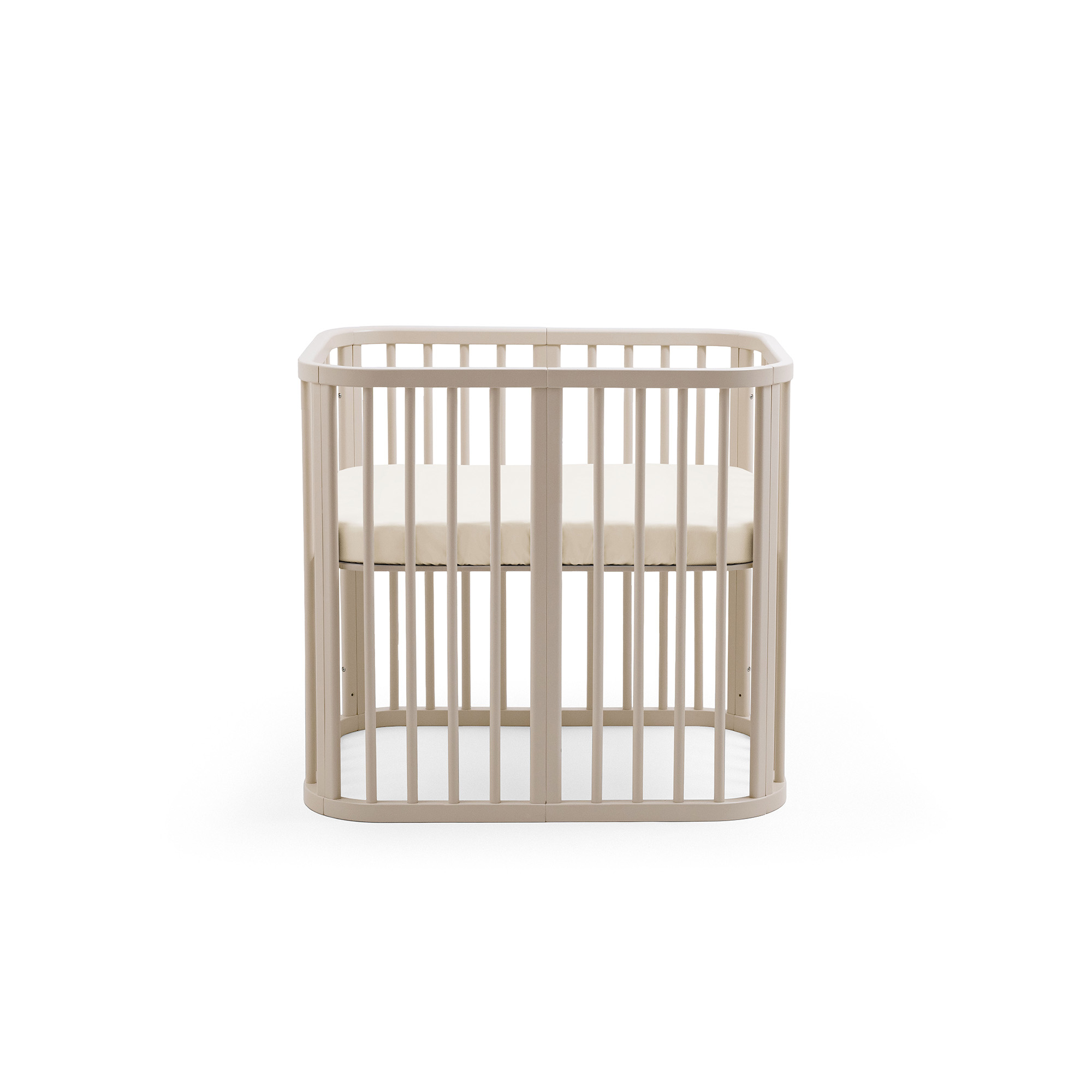 Gitterbetten, STOKKE, Weiß – Produktansicht