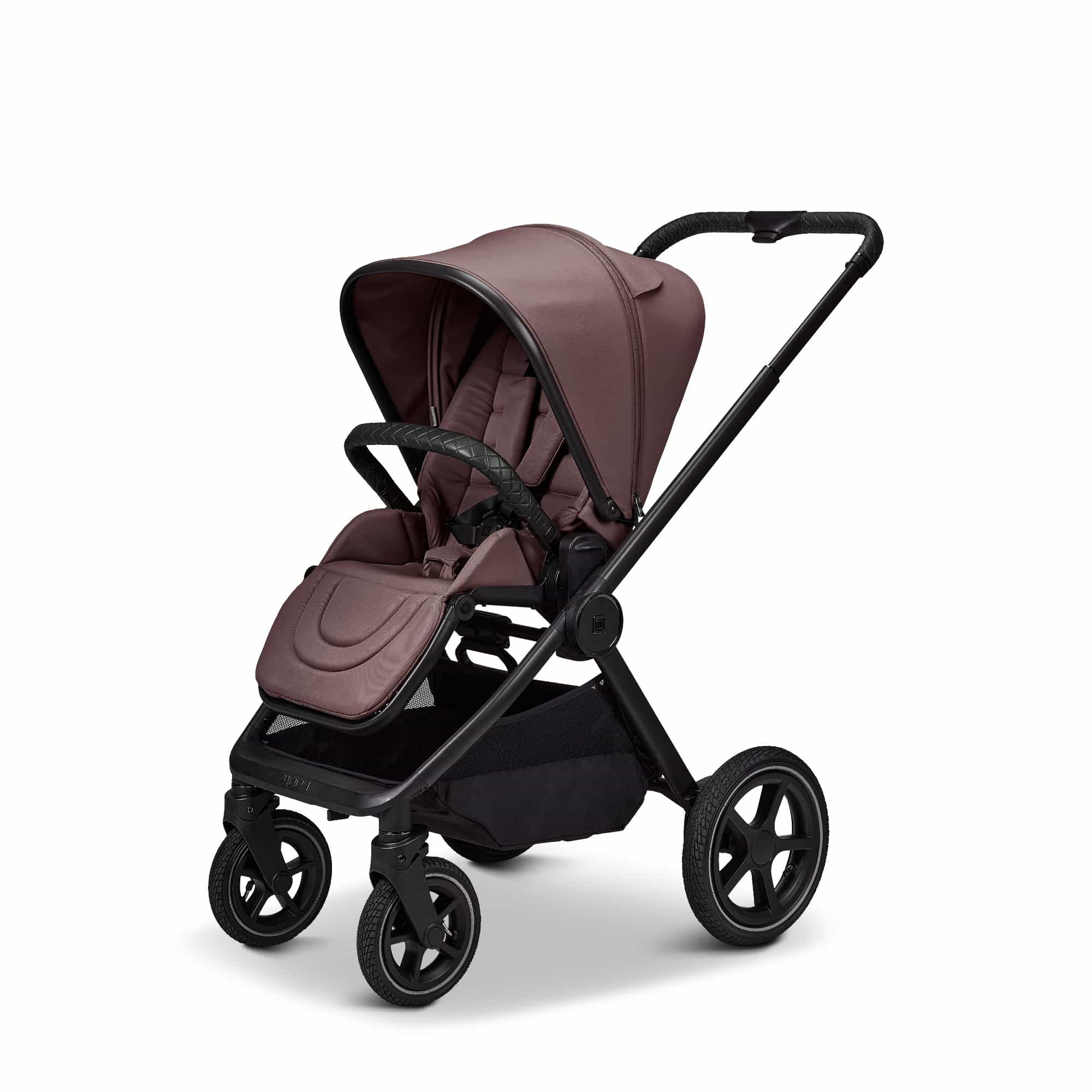 Kombi-Kinderwagen, MOON, Braun – Produktansicht