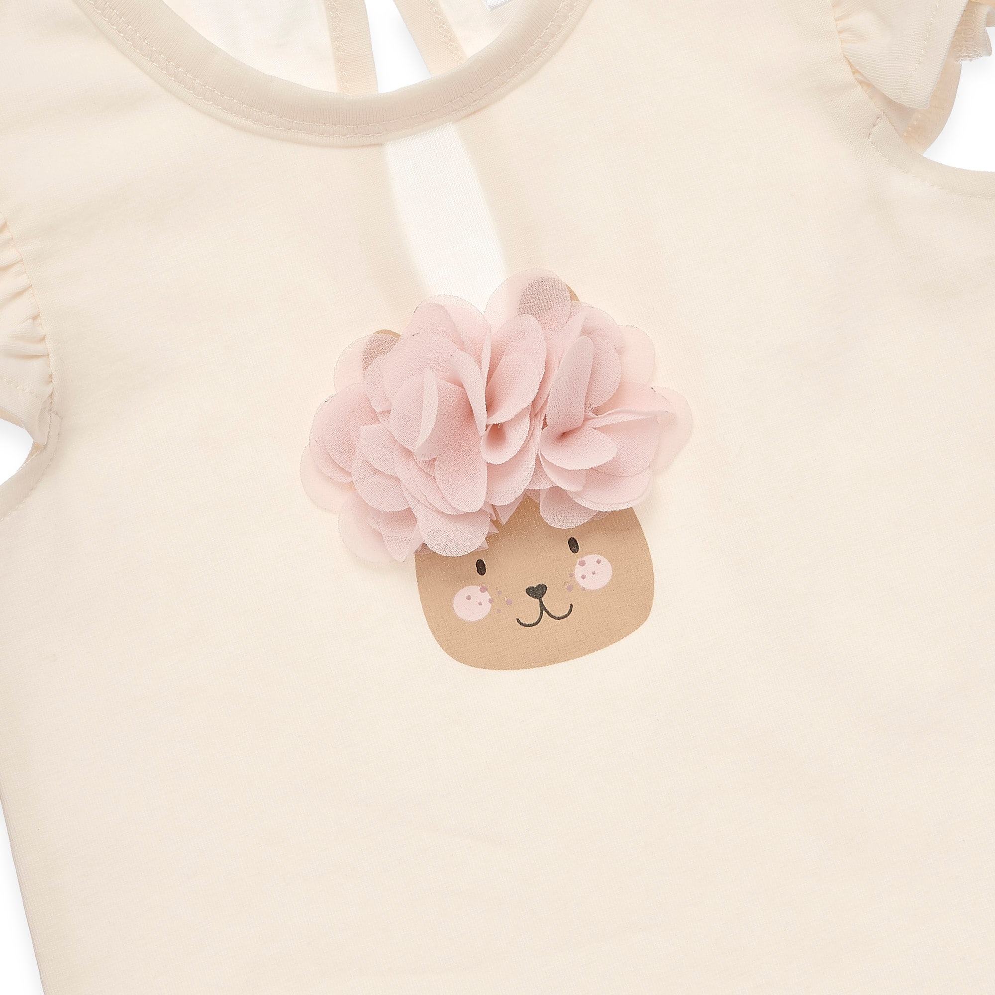 Kurzarmshirts, LITTLE ONE, Weiß – Produktansicht