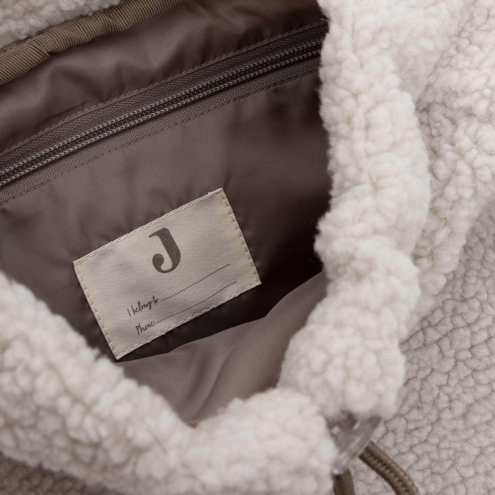 Kinderrucksäcke, jollein, Beige – Produktansicht