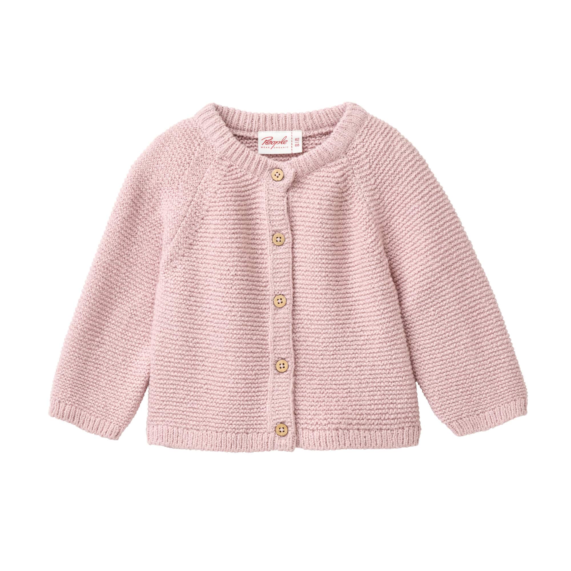 Sweat-, Fleece- & Strickjacken, People Wear Organic, Lila – Besonderheit: aus 100% Baumwolle