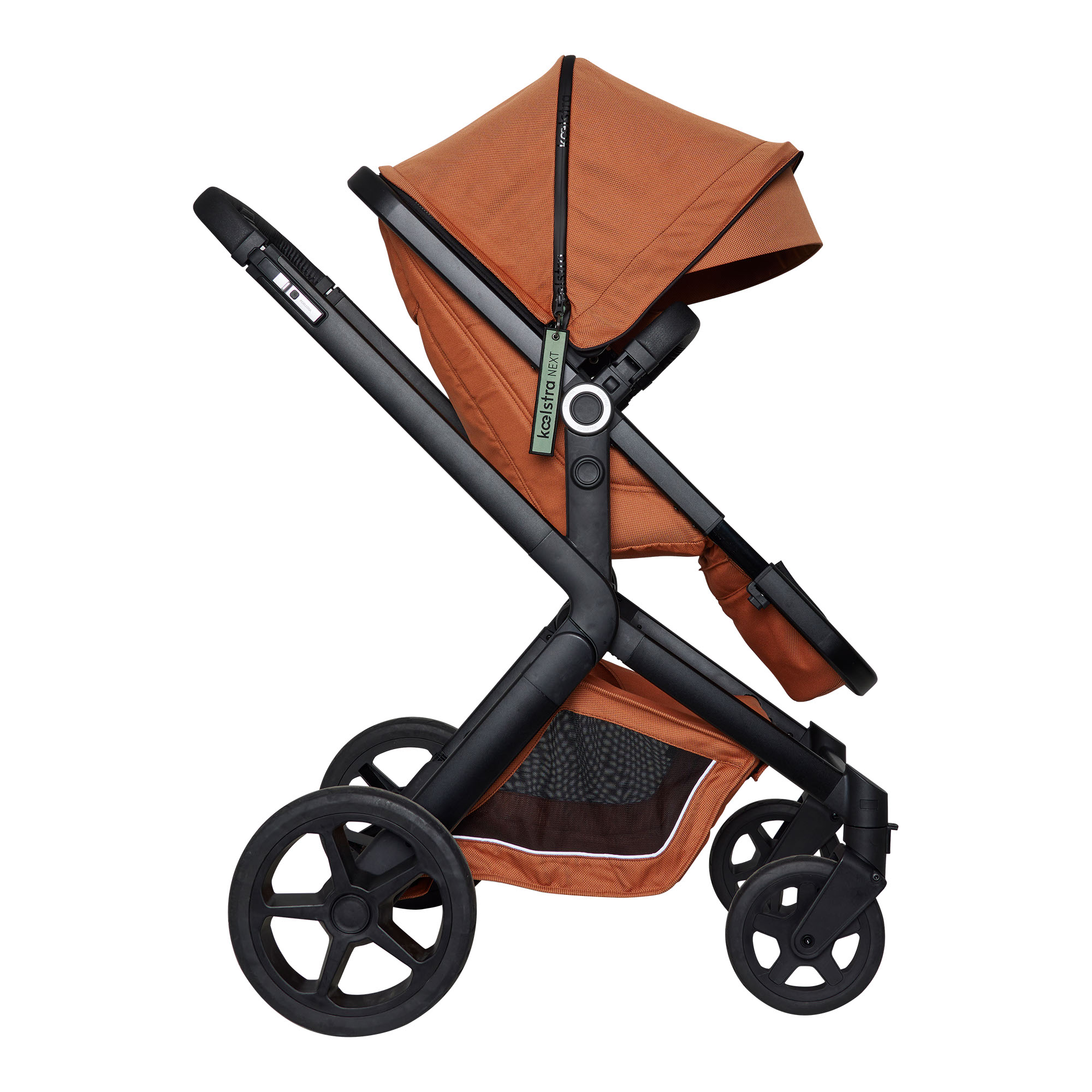 Kombi-Kinderwagen, KOeLSTRA, Orange – Produktansicht