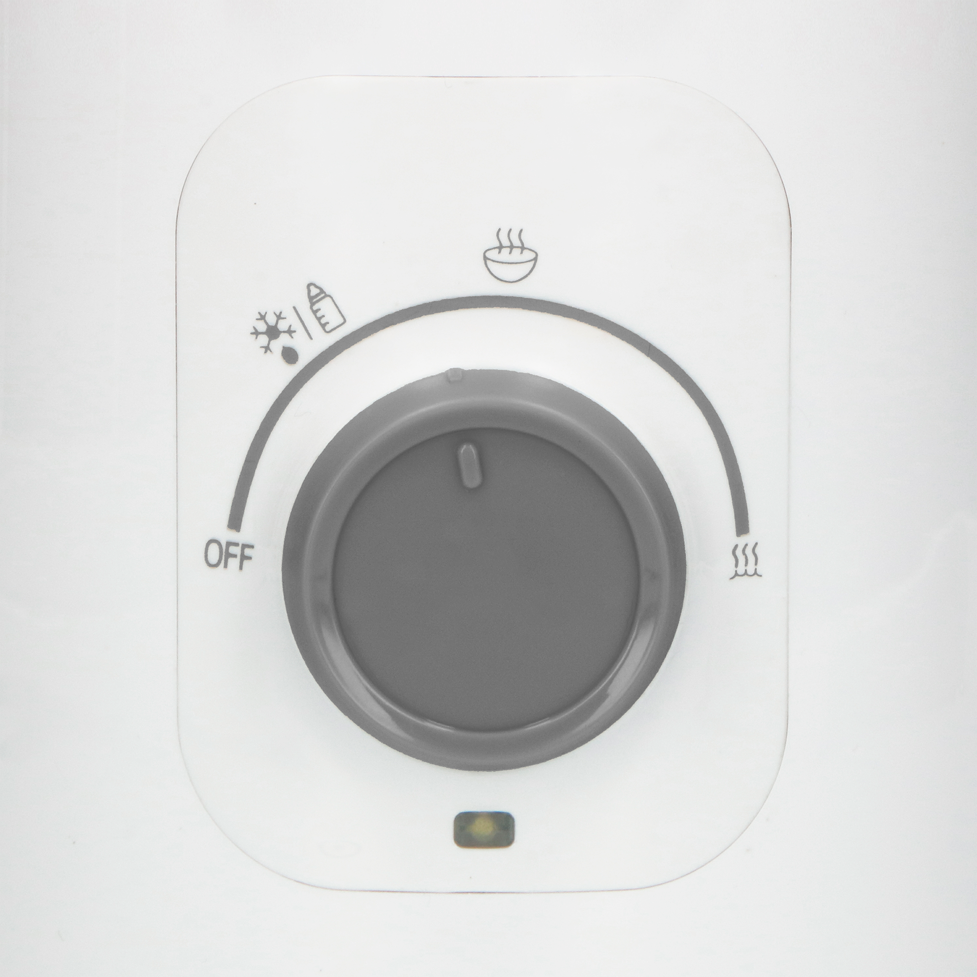 Babykostwärmer, Alecto baby, Weiß – Produktansicht