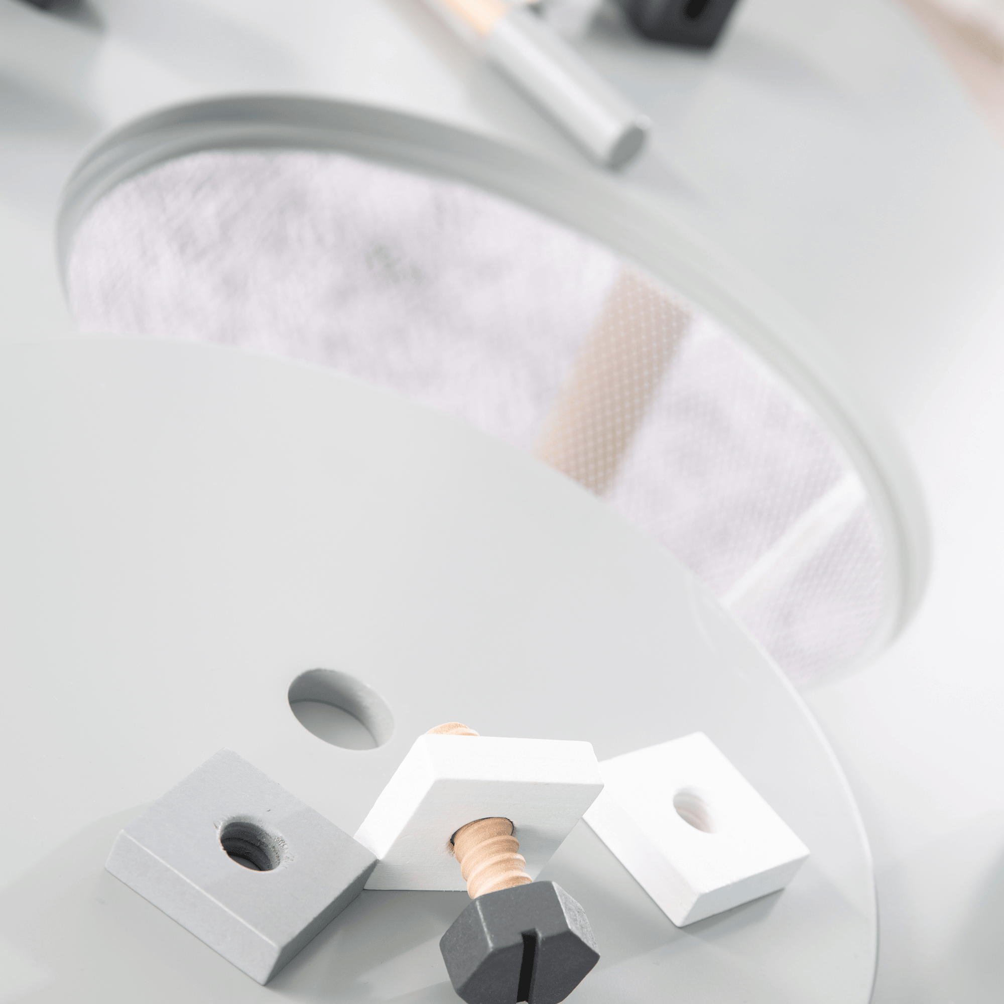 Kindertische mit Stühlen, roba, Grau – Produktansicht