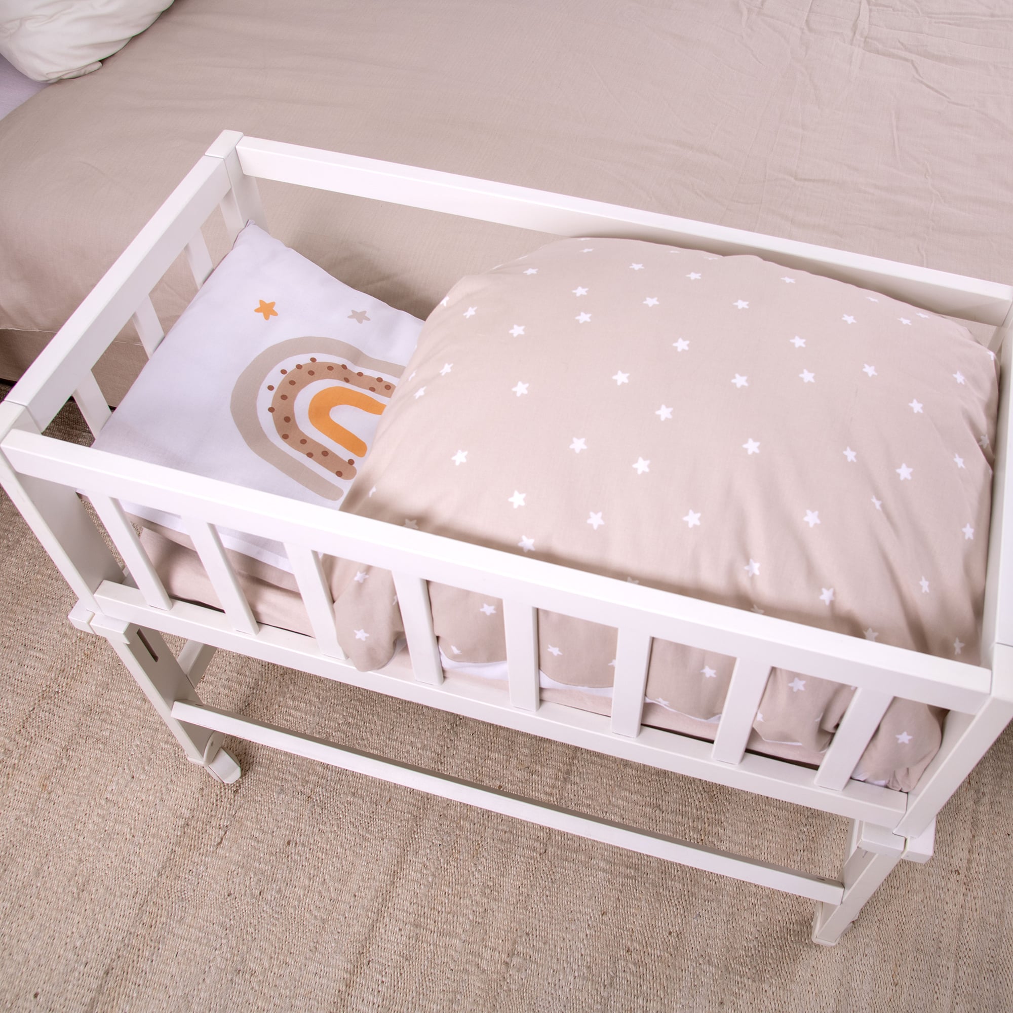 Babybettwäsche, HERDING, Weiß – Produktansicht