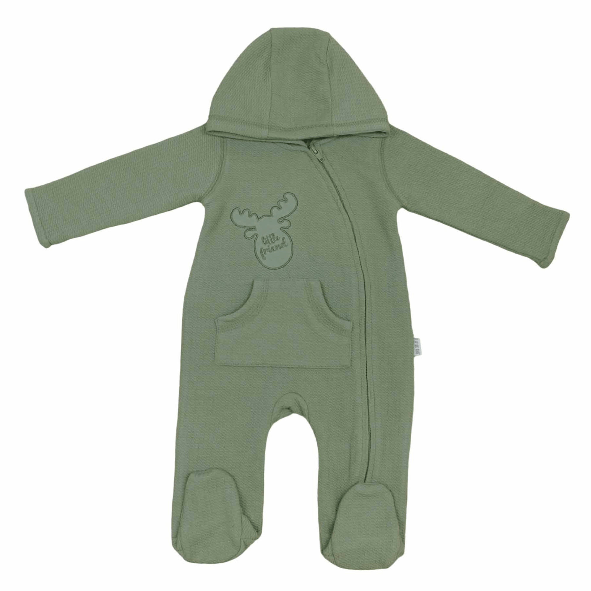 Overall Piquee Elch LITTLE ONE Oliv M2000585027902 1