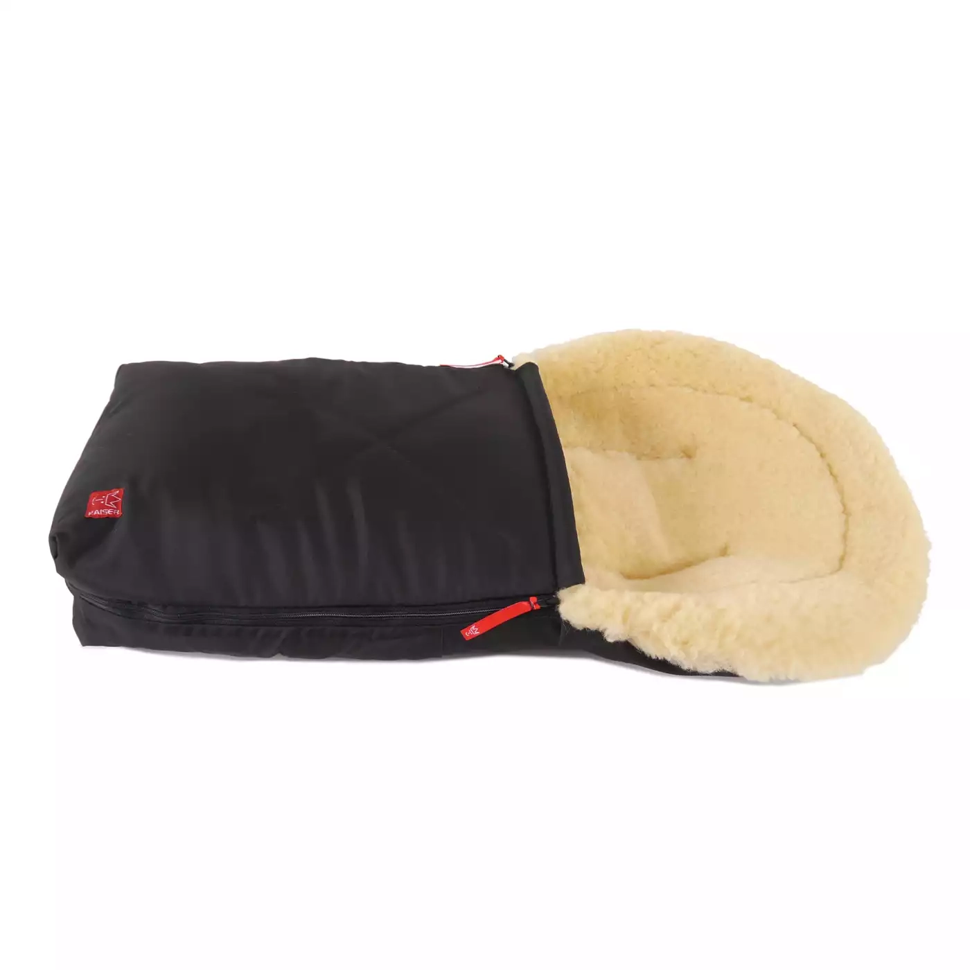 Fußsäcke, KAISER, Schwarz – Produktansicht