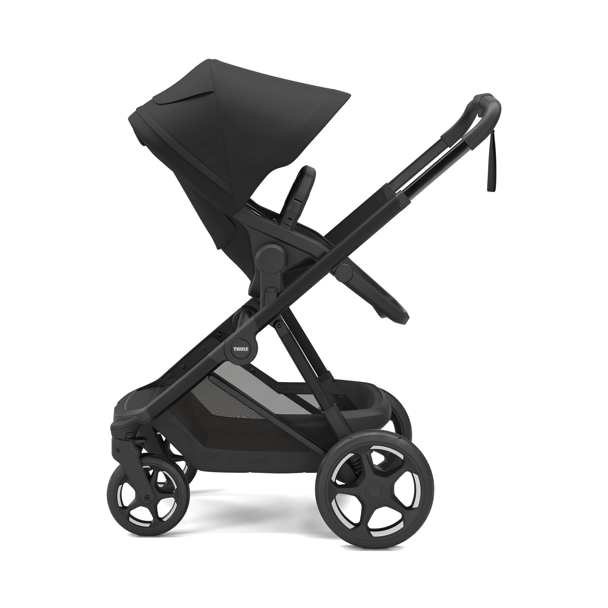 Kombi-Kinderwagen, THULE, Schwarz – Produktansicht