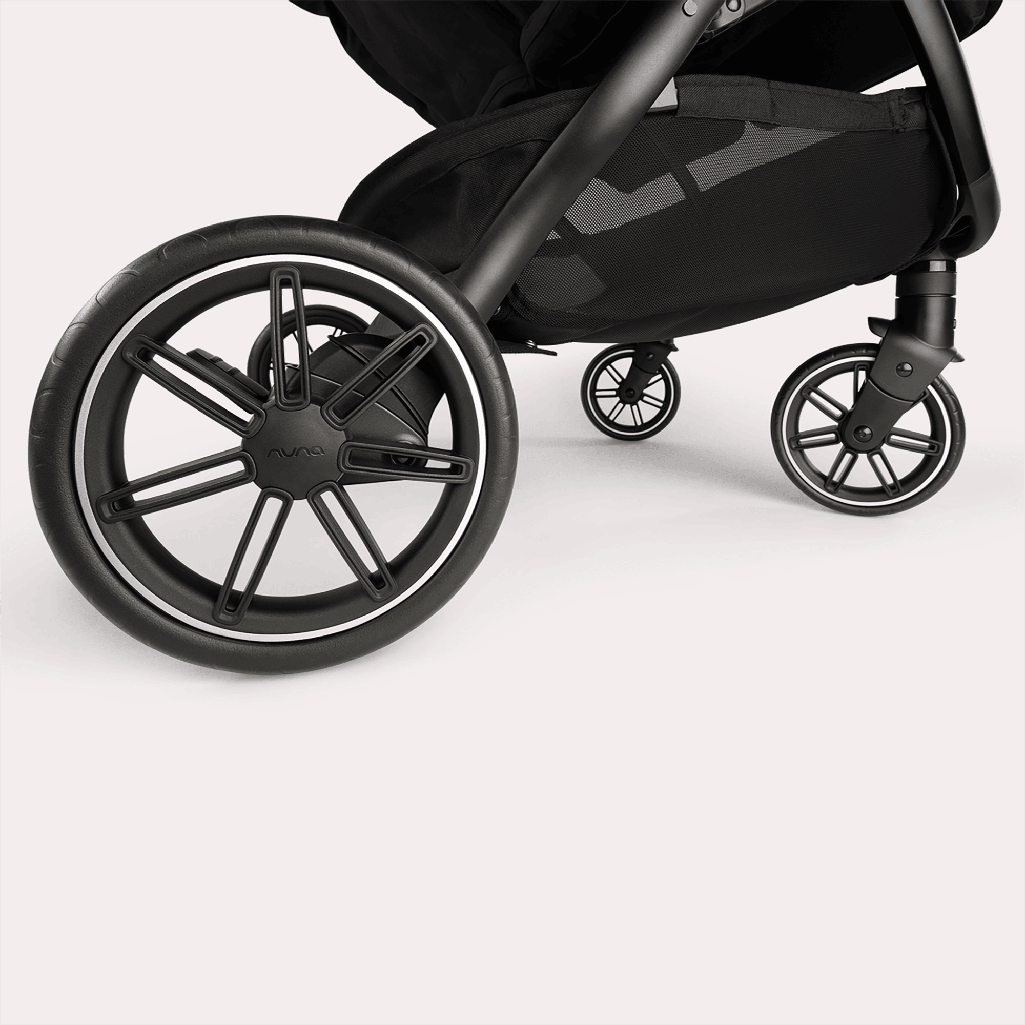 Zwillingswagen & Geschwisterwagen, nuna, Schwarz – Produktansicht