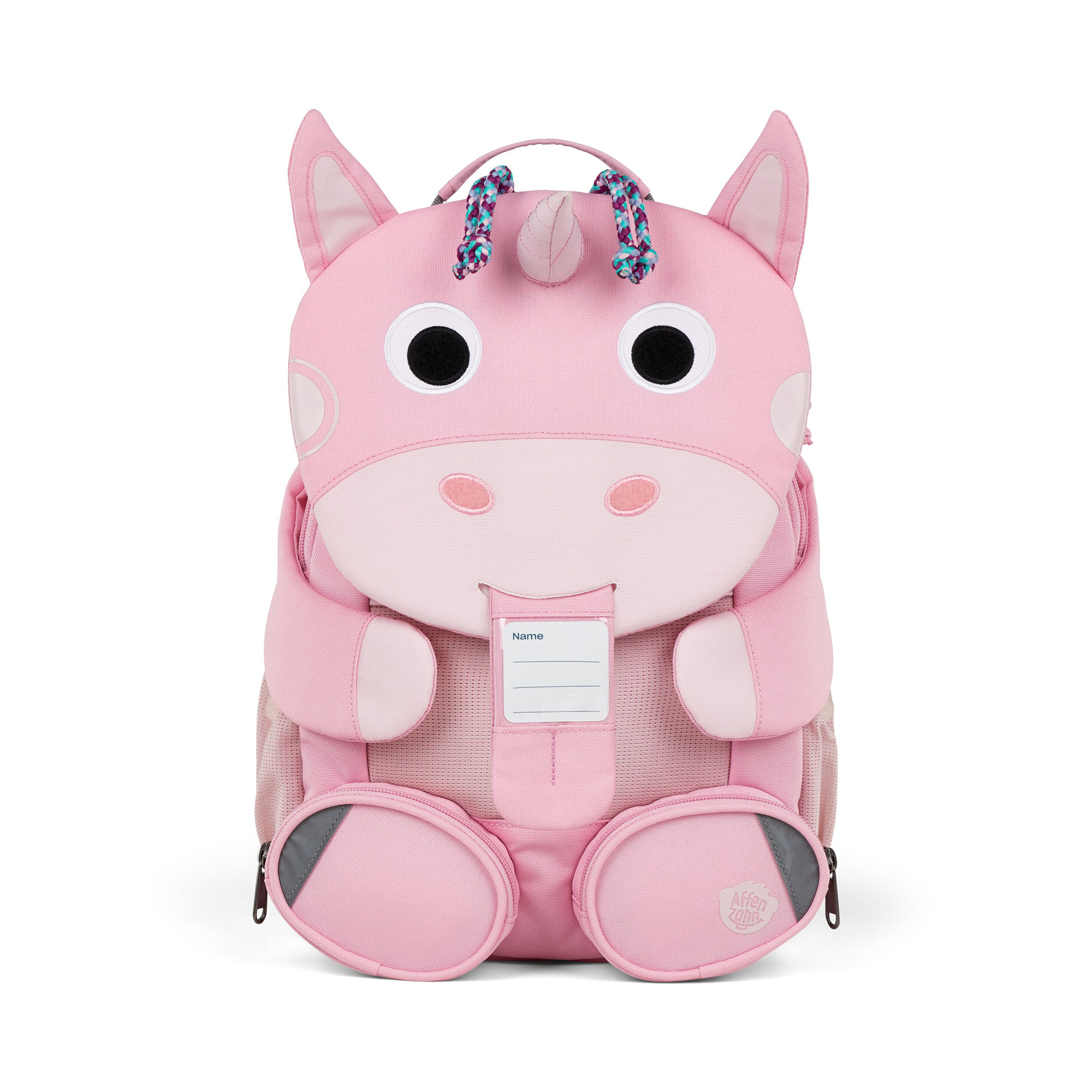 Kinderrucksäcke, Affenzahn, Pink – Besonderheit: höhen- und weitenverstellbarer Brustgurt für eine ideale Anpassung an den Körper