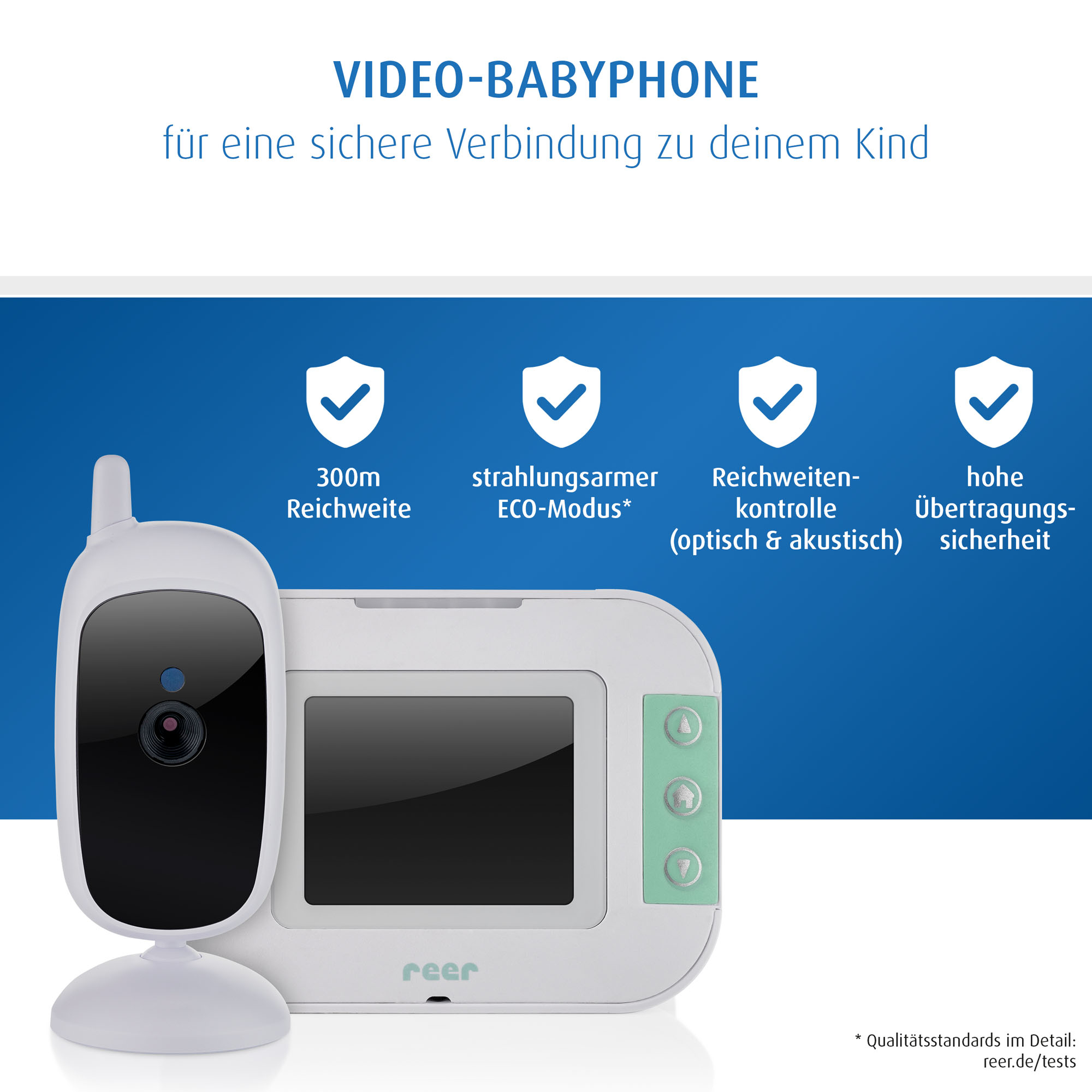 Video Babyphone, reer, Weiß – Produktansicht