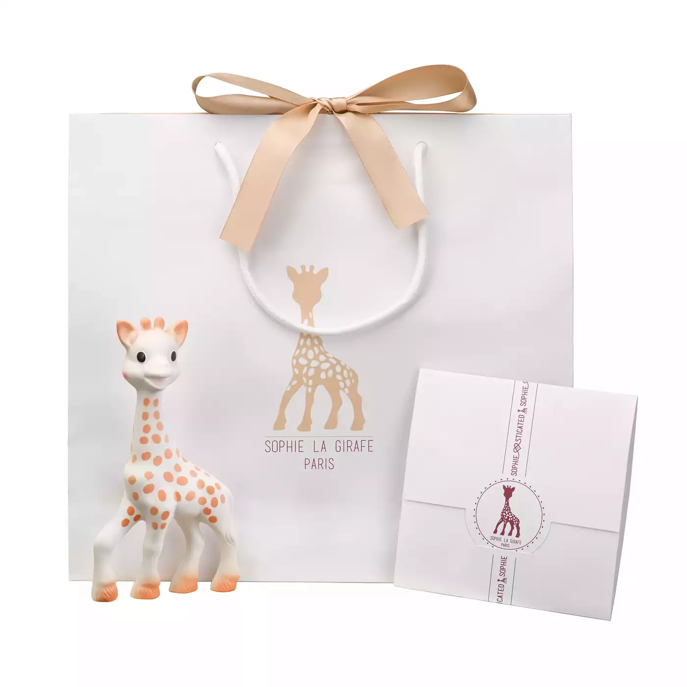 Kinderspielzeug, SOPHIE GIRAFE, Weiß – Produktansicht