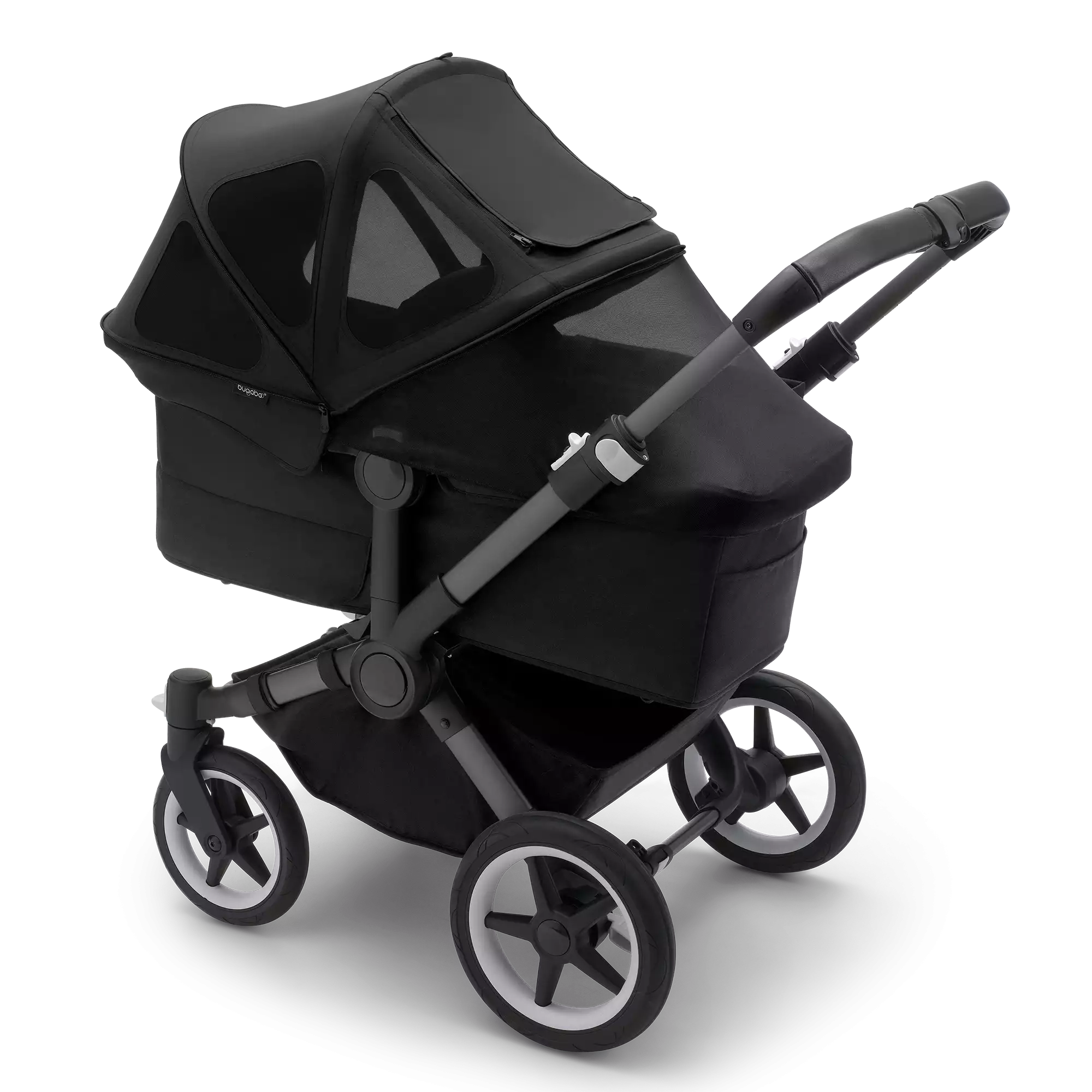 Sonnen- & Insektenschutz Kinderwagen, bugaboo, Schwarz – Produktansicht