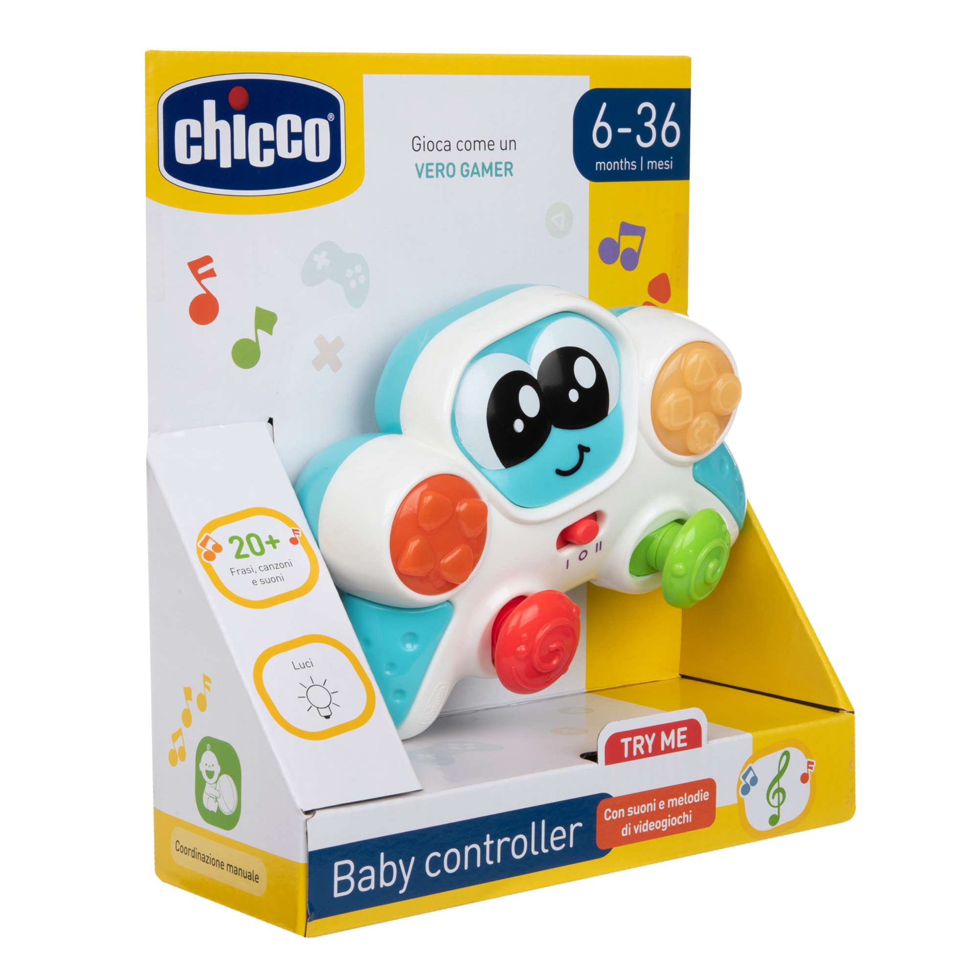 Lernspielzeug, chicco, Mehrfarbig – Produktansicht