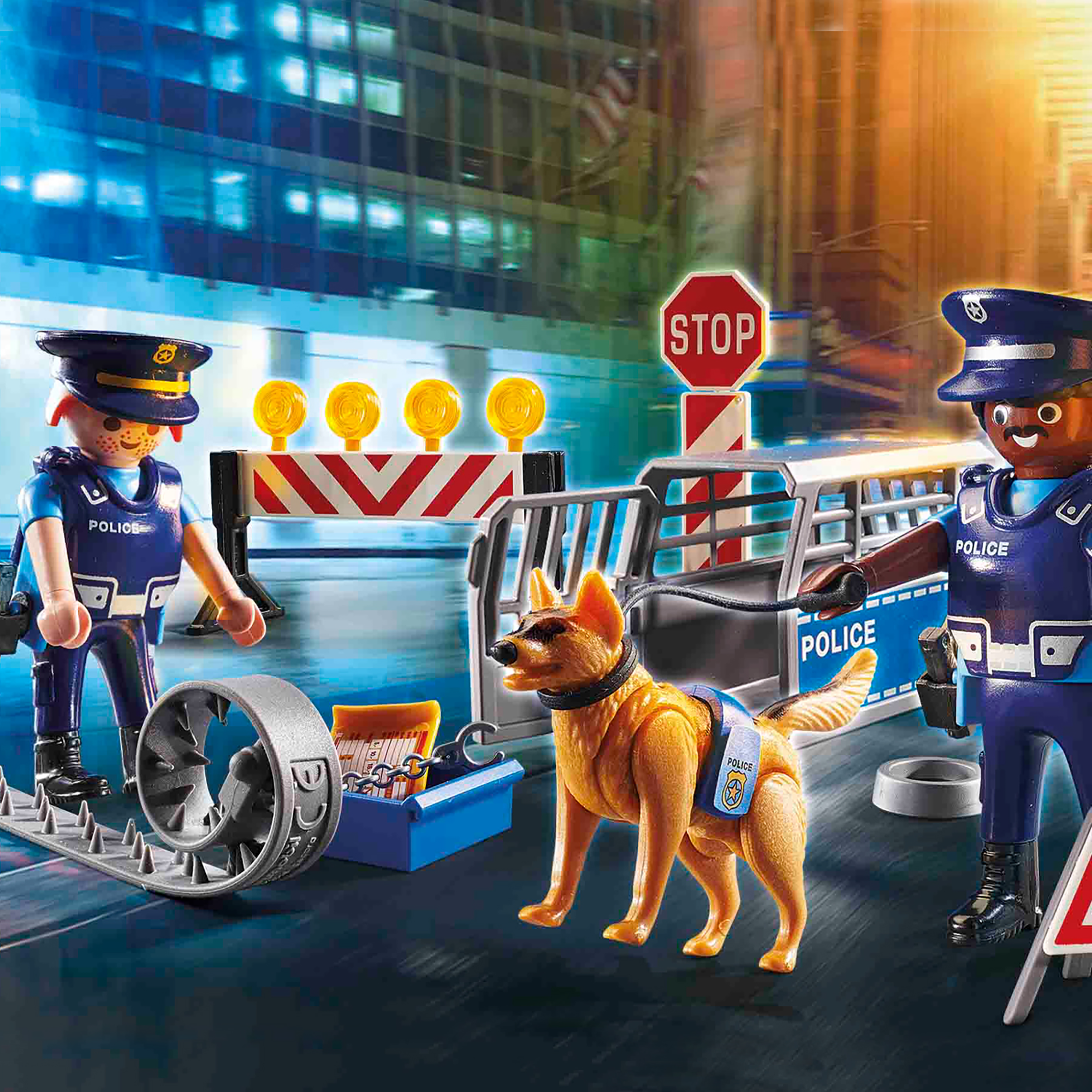 Polizei-Straßensperre playmobil 2000571477018 1