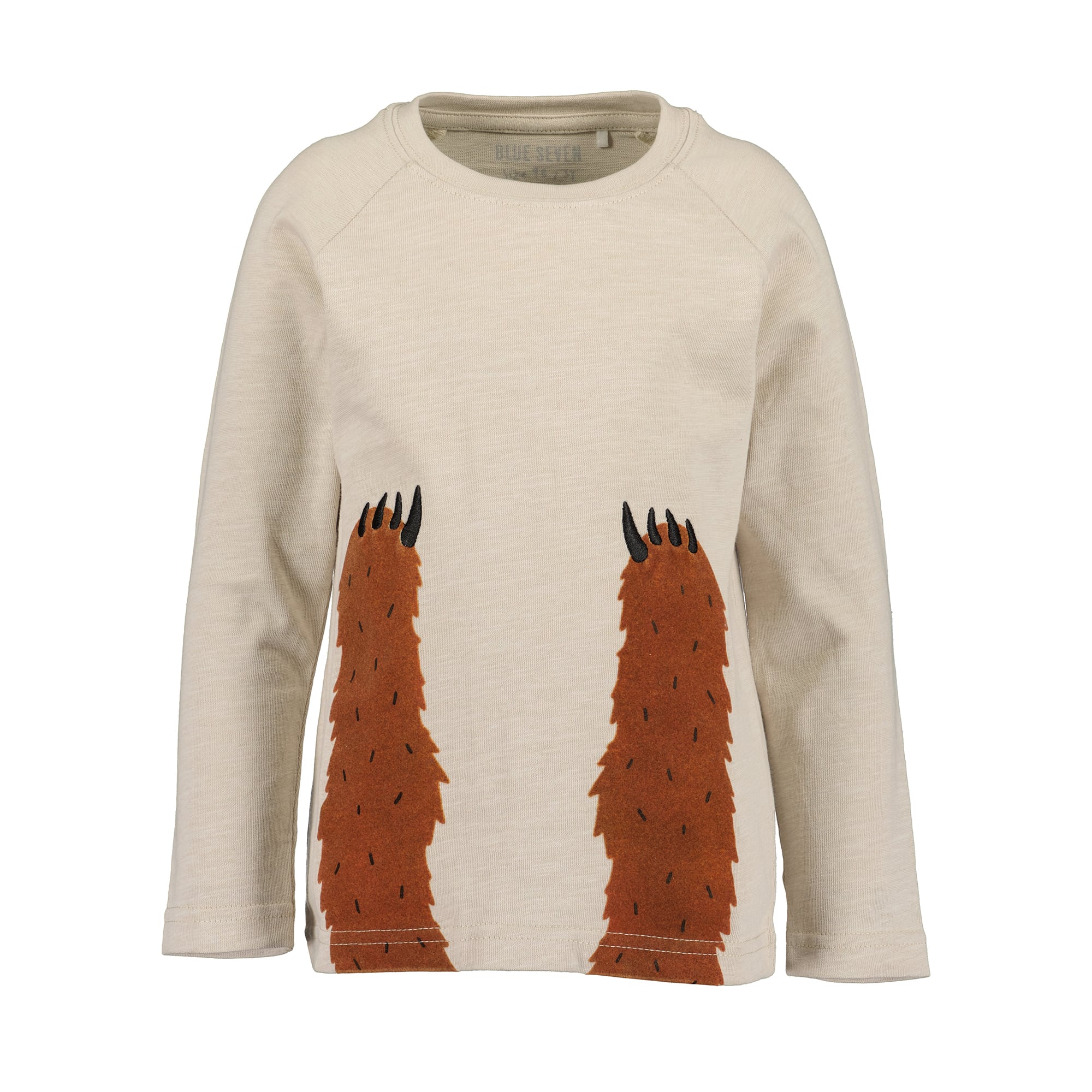 Langarmshirts, blue seven, Beige – Besonderheit: aus 100% Baumwolle
