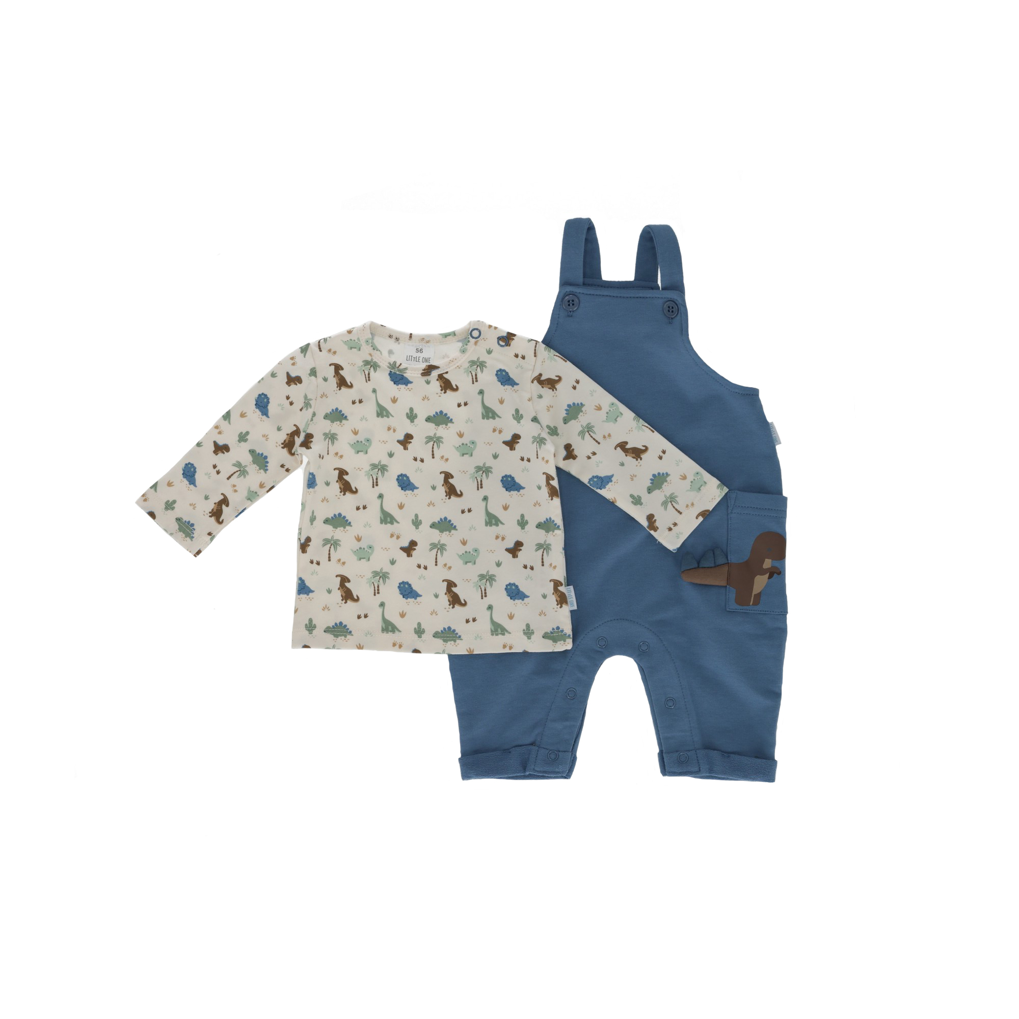 Strampler, LITTLE ONE, Blau – Produktansicht