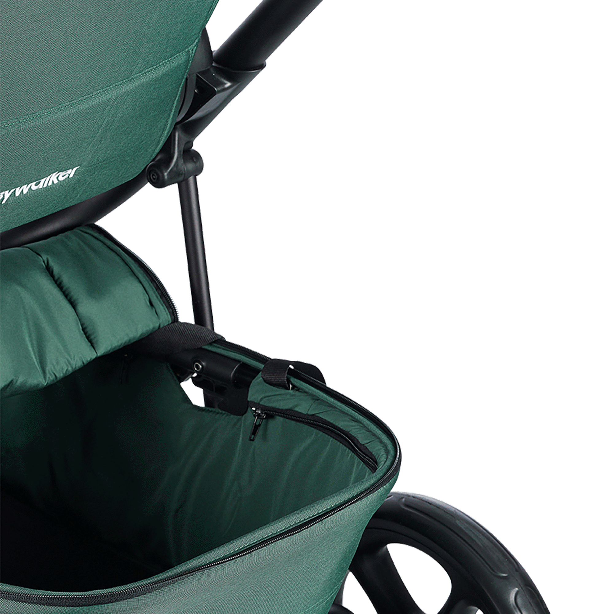 Kombi-Kinderwagen, easywalker, Grün – Produktansicht