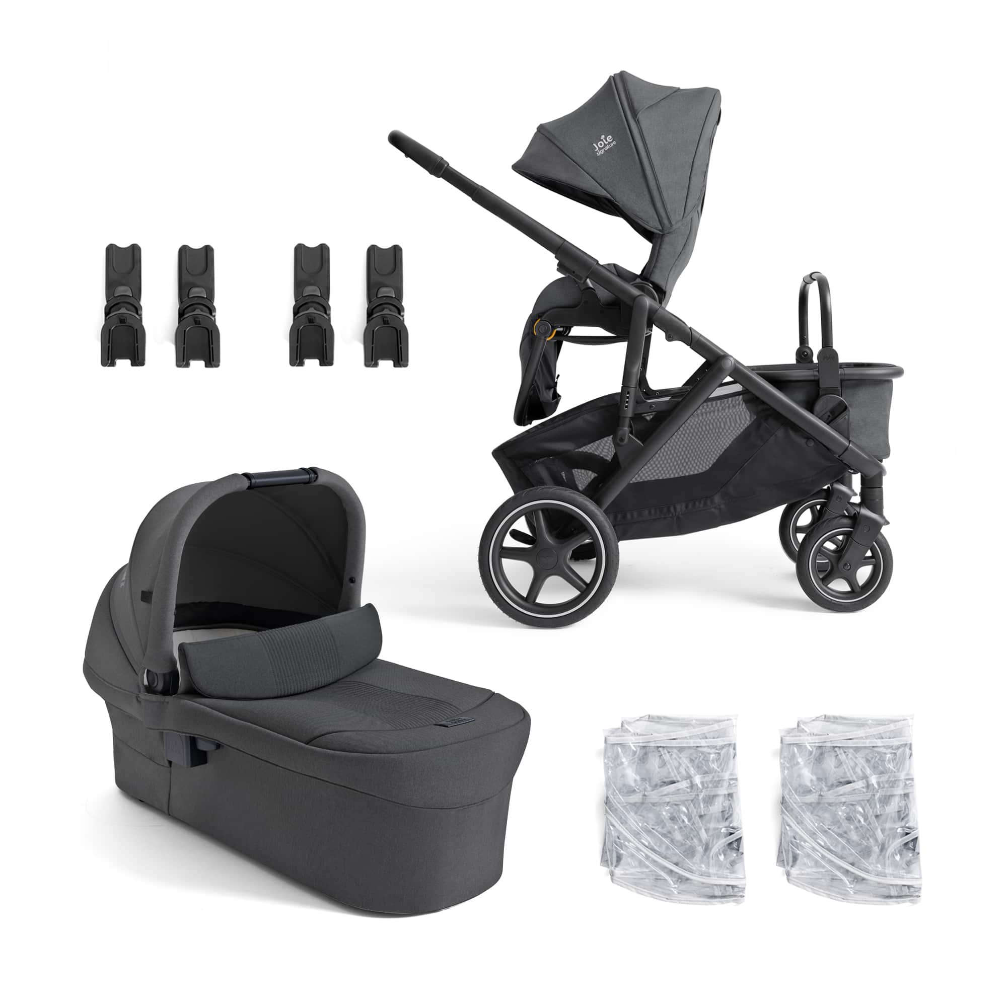 Kombi-Kinderwagen, Joie signature, Braun – Produktansicht