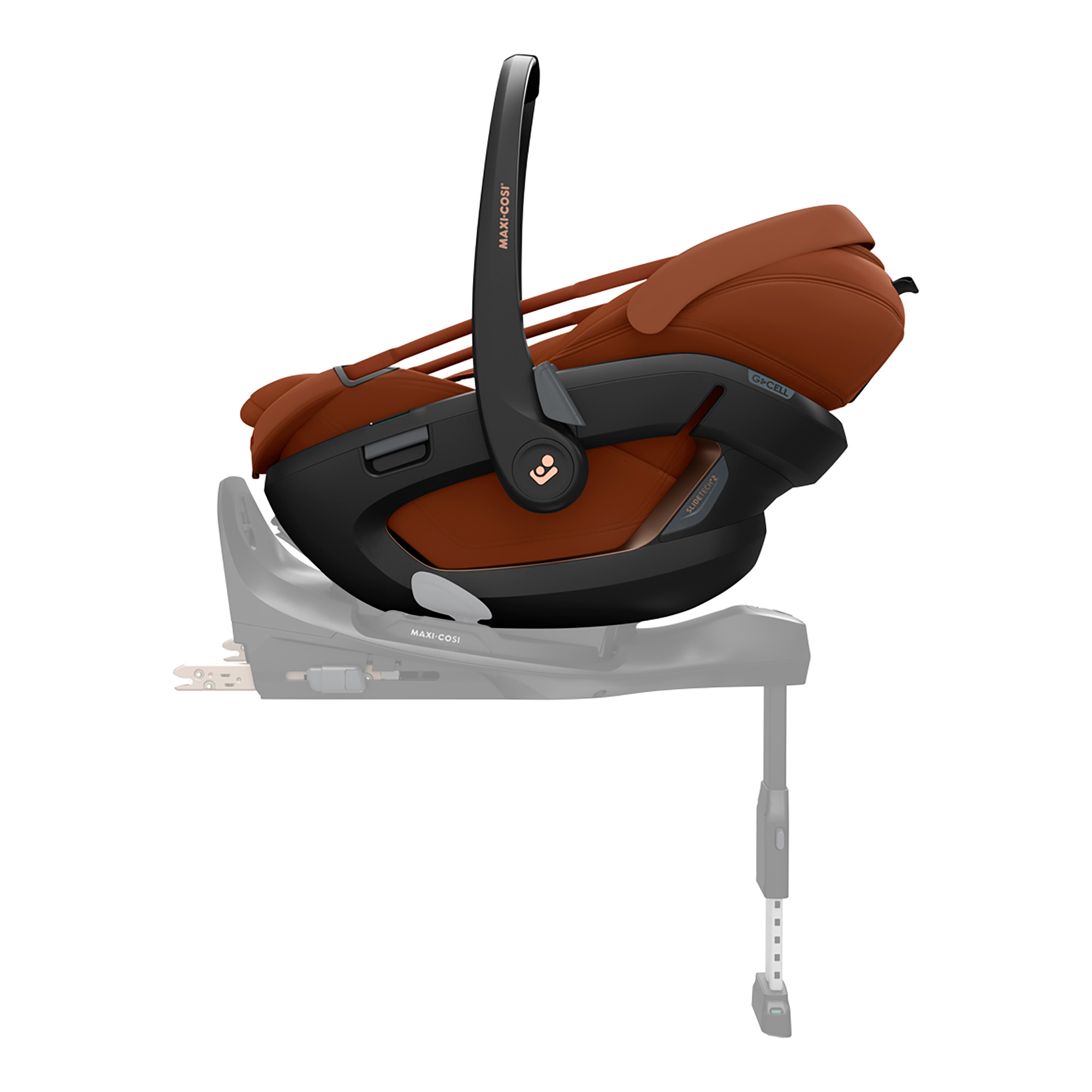 Babyschalen 0-13 kg, Gruppe 0+, MAXI-COSI Premium, Orange – Produktansicht
