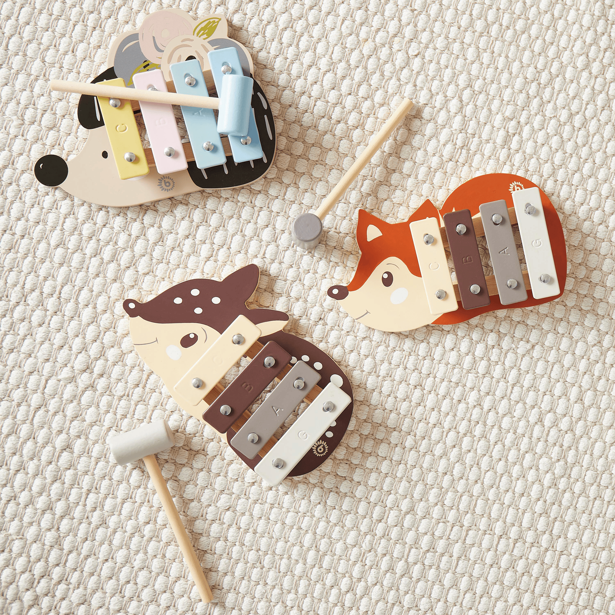 Produkte, bieco, Braun – Besonderheit: schult die Hand-Augen-Koordination und das Rhythmusgefühl