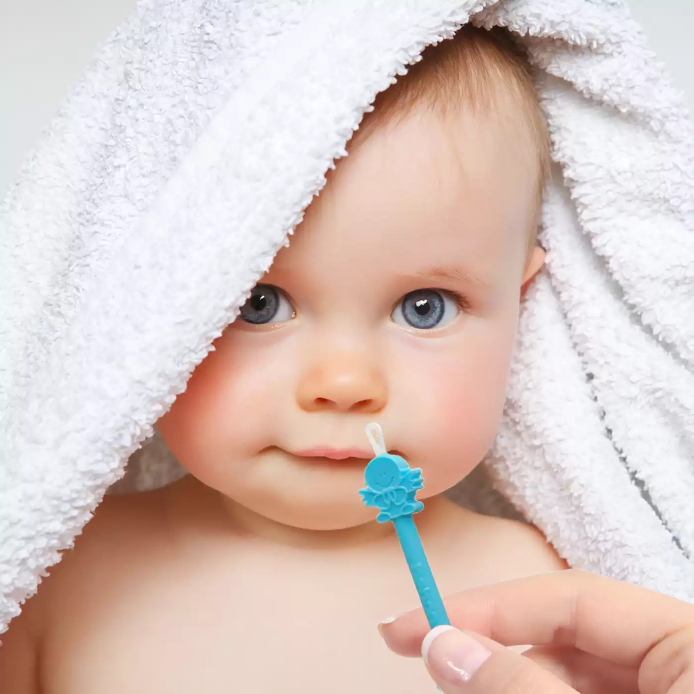 Nasensauger, reer, Blau – Besonderheit: zur sicheren Entfernung von Nasensekret