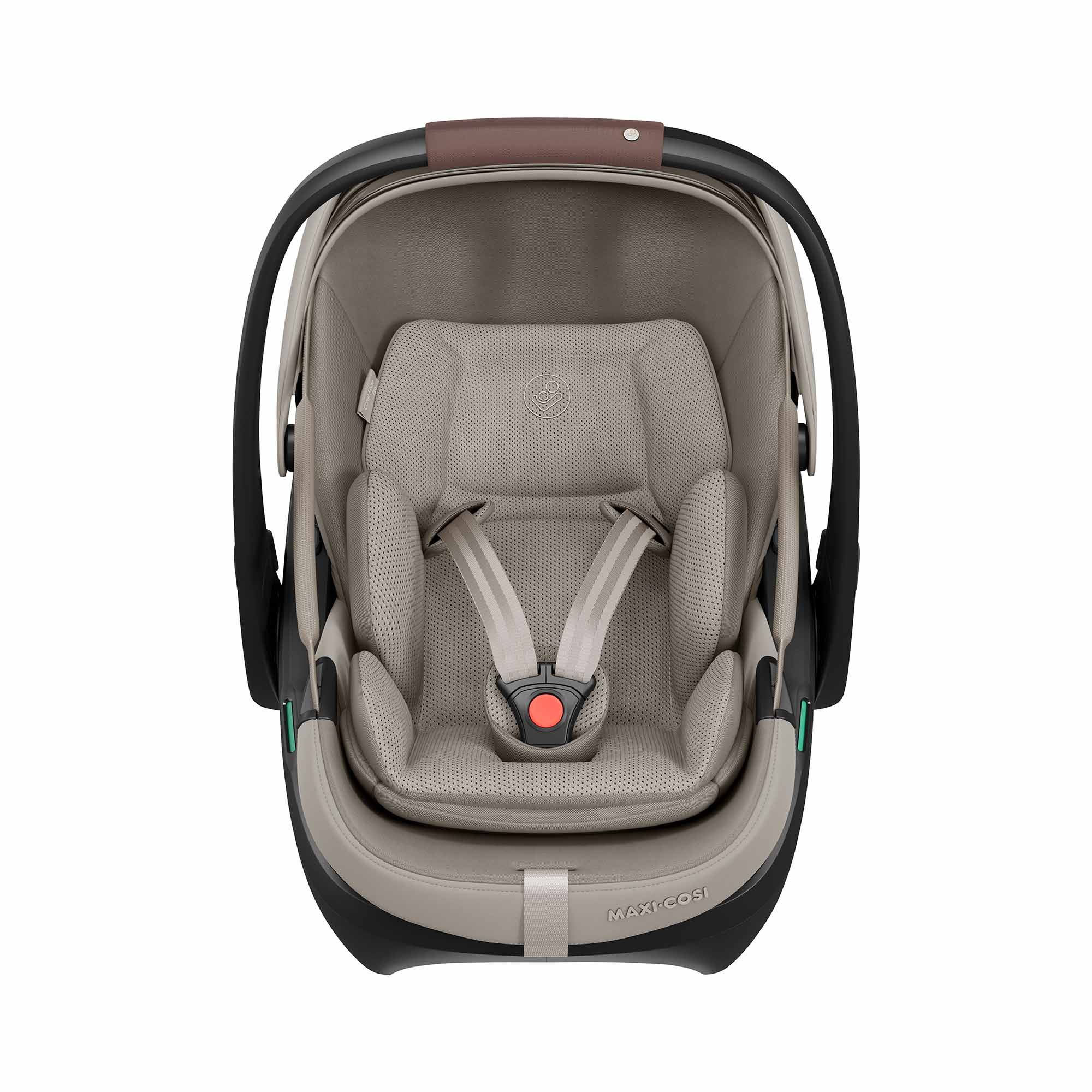 Babyschalen 0-13 kg, Gruppe 0+, MAXI-COSI Premium, Beige – Besonderheit: in Kombination mit der Family Fix Slide Pro Easy in, easy out mit SLIDETECH®2