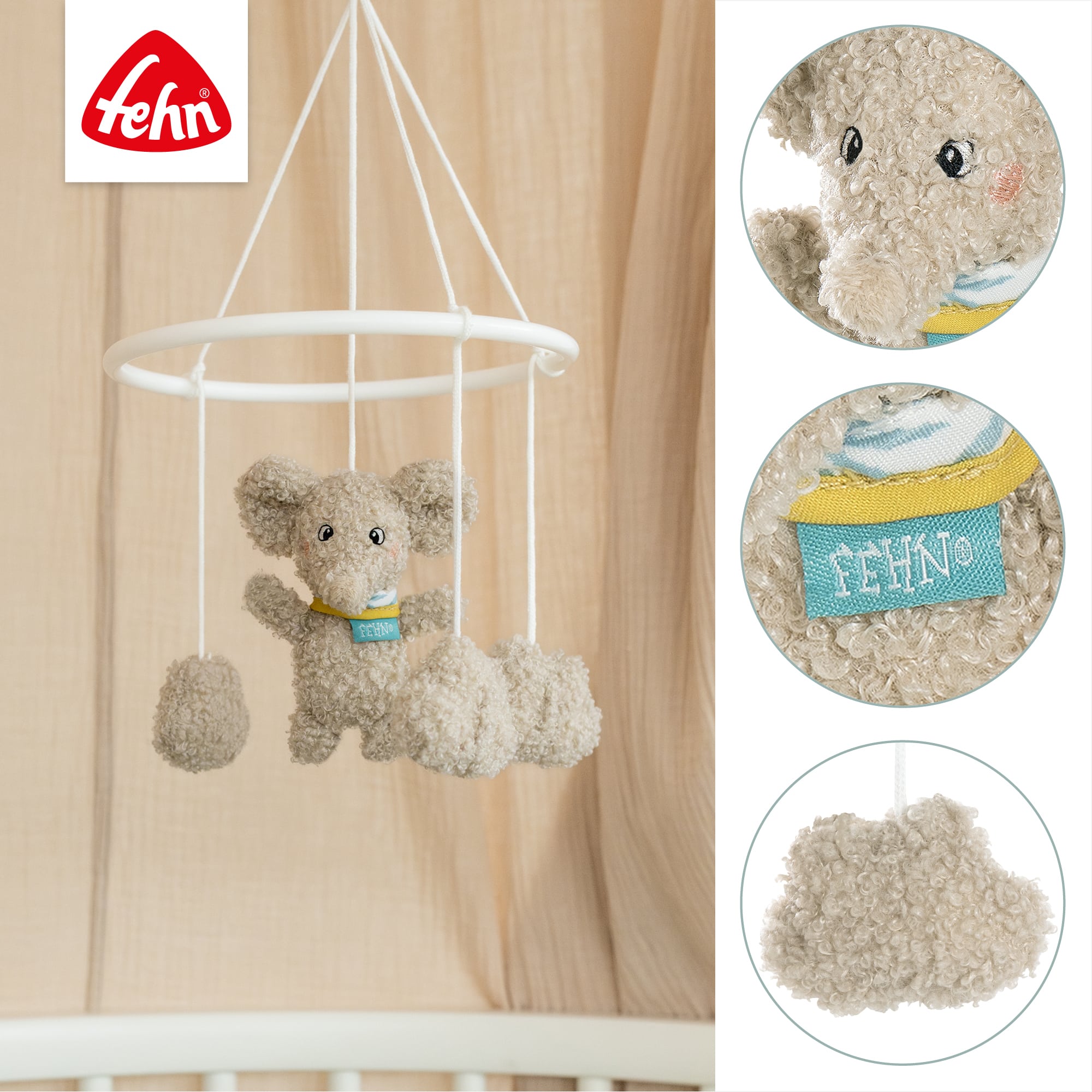 Mobilés, fehn, Beige – Produktansicht